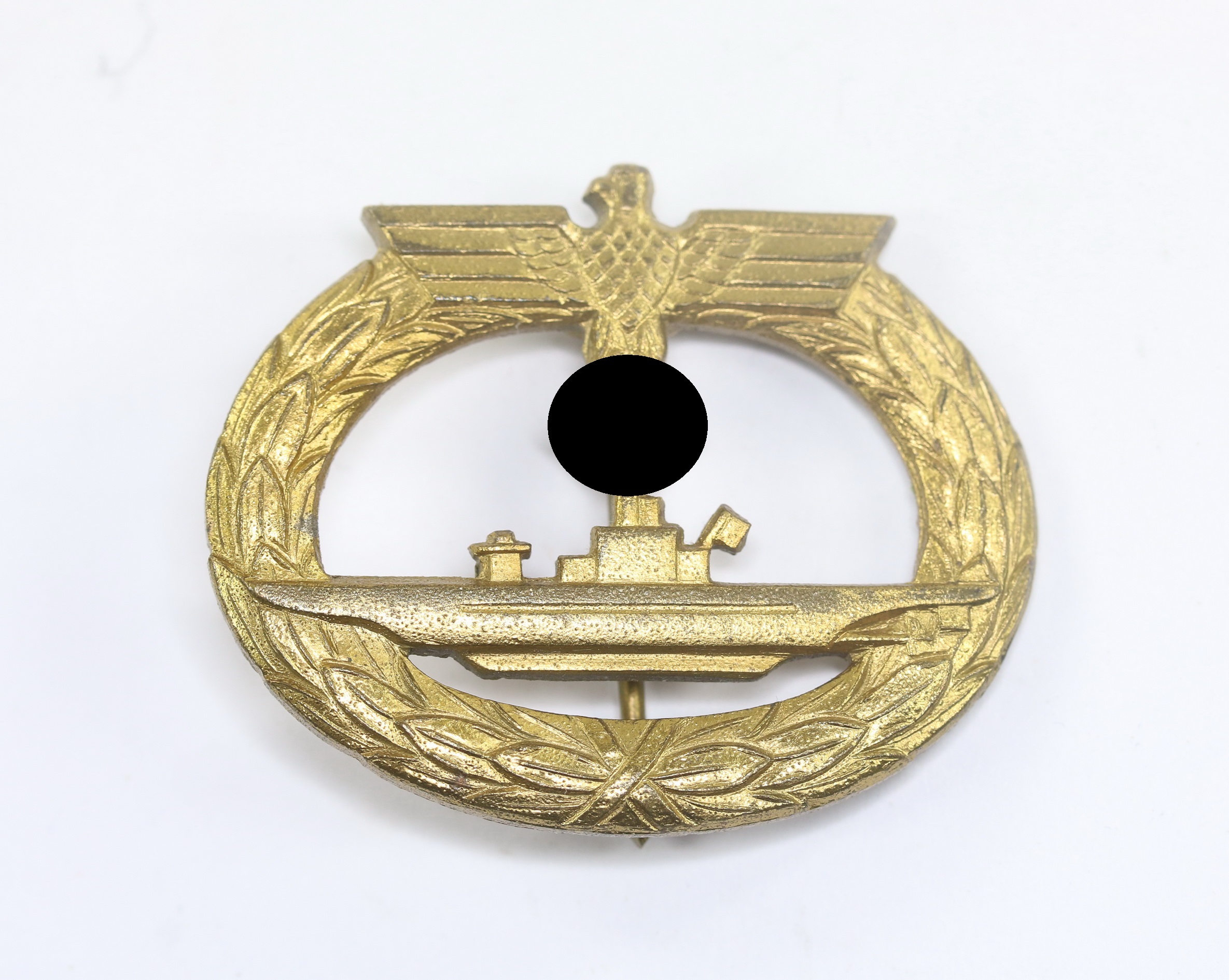 U-Bootskriegsabzeichen 1939, E.F. Wiedmann, Frankfurt a. M. (ÜÜ) (1) U-Bootskriegsabzeichen 1939, E.F. Wiedmann, Frankfurt a. M. (ÜÜ) – Bild 1