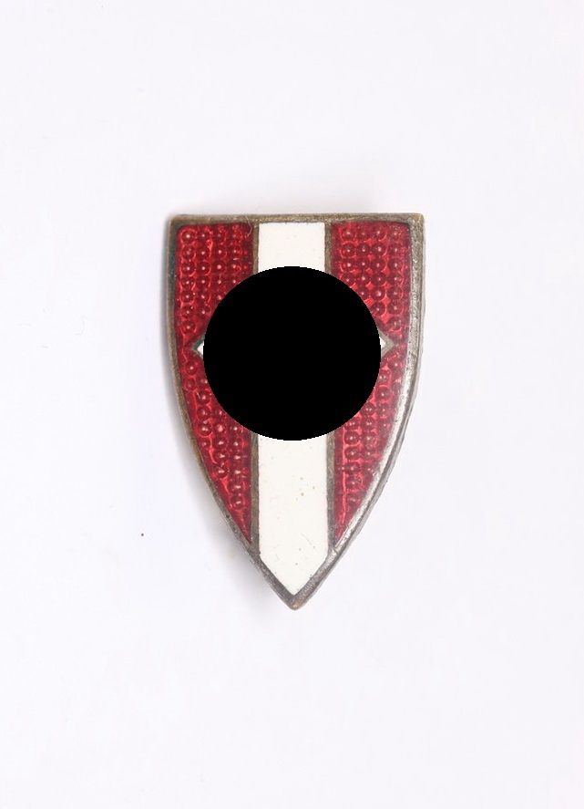 Deutsche Jugend in der Slowakei, Mitgliedsabzeichen, Hst. Münzamt Kremnitz (2. Form) (1) Deutsche Jugend in der Slowakei, Mitgliedsabzeichen, Hst. Münzamt Kremnitz (2. Form) – Bild 1