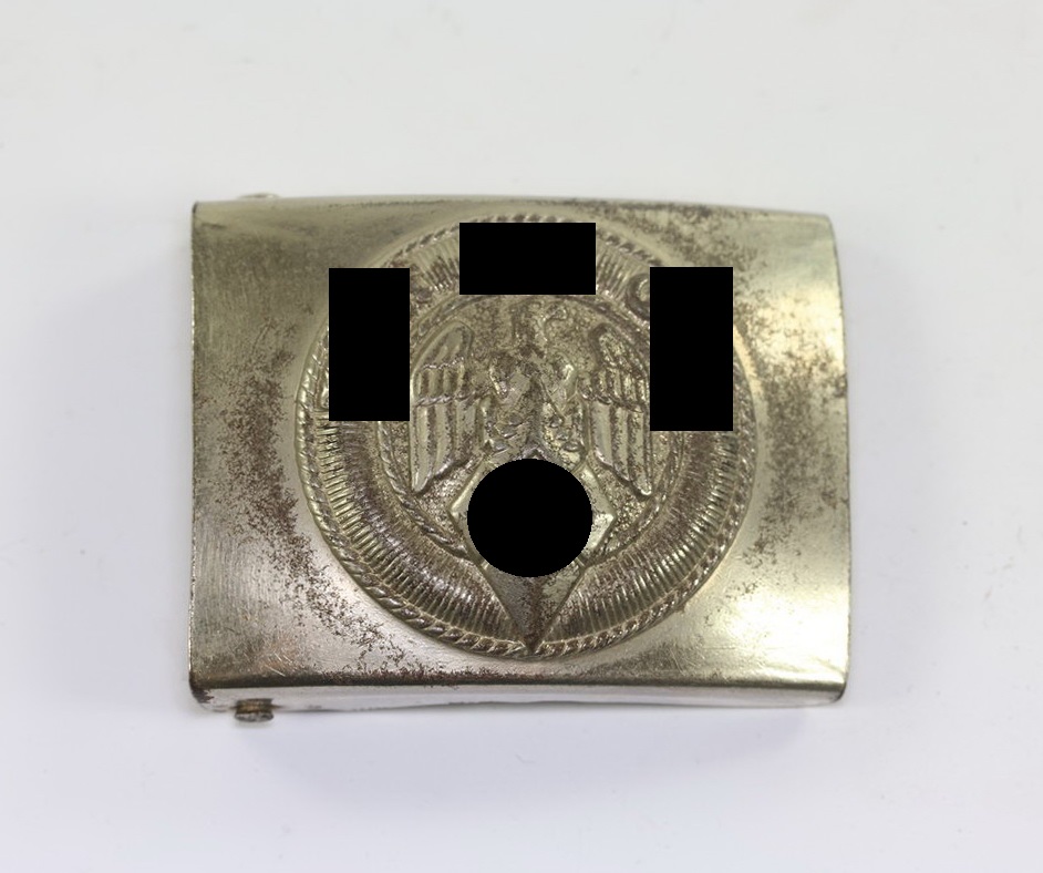 Hitlerjugend (HJ), Koppelschloss, Hst. RZM M4 30 (Berg & Nolte, Lüdenscheid) (1) Hitlerjugend (HJ), Koppelschloss, Hst. RZM M4 / 30 (Berg & Nolte, Lüdenscheid) – Bild 1