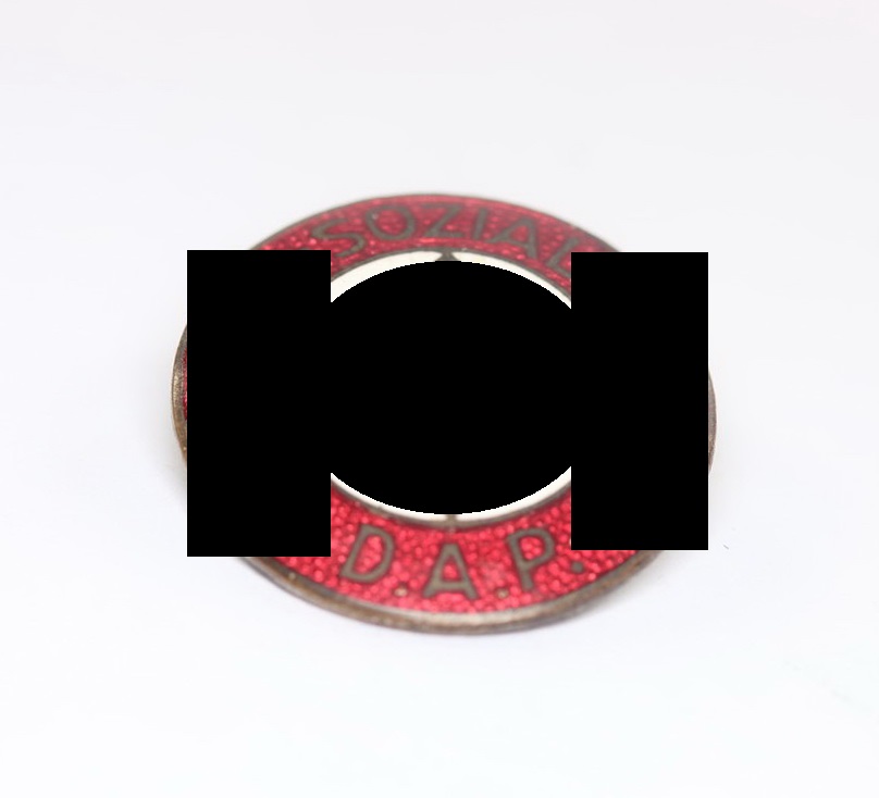 NSDAP Parteiabzeichen, Hst. RZM M127 (Ernst L. Müller, Pforzheim) (1) NSDAP Parteiabzeichen, Hst. RZM M1/27 (Ernst L. Müller, Pforzheim) – Bild 1