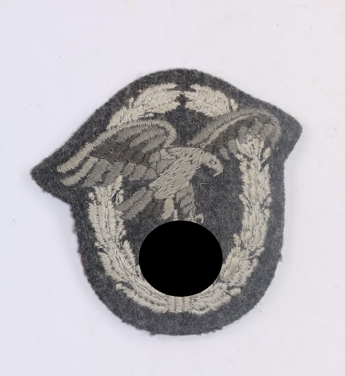Beobachterabzeichen der Luftwaffe, Stoff (gefüttert) (1) Beobachterabzeichen der Luftwaffe, Stoff (gefüttert) – Bild 1
