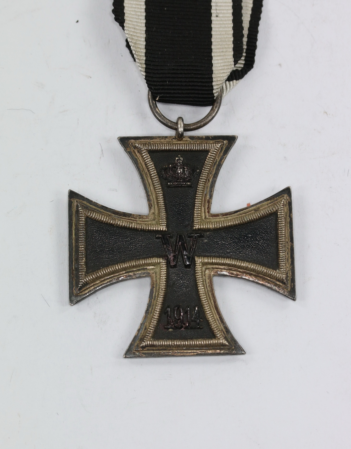 1 Iron Cross 2nd Class 1914. Type Otto Schickle, One Piece, Non-Magnetic. – Bild 1