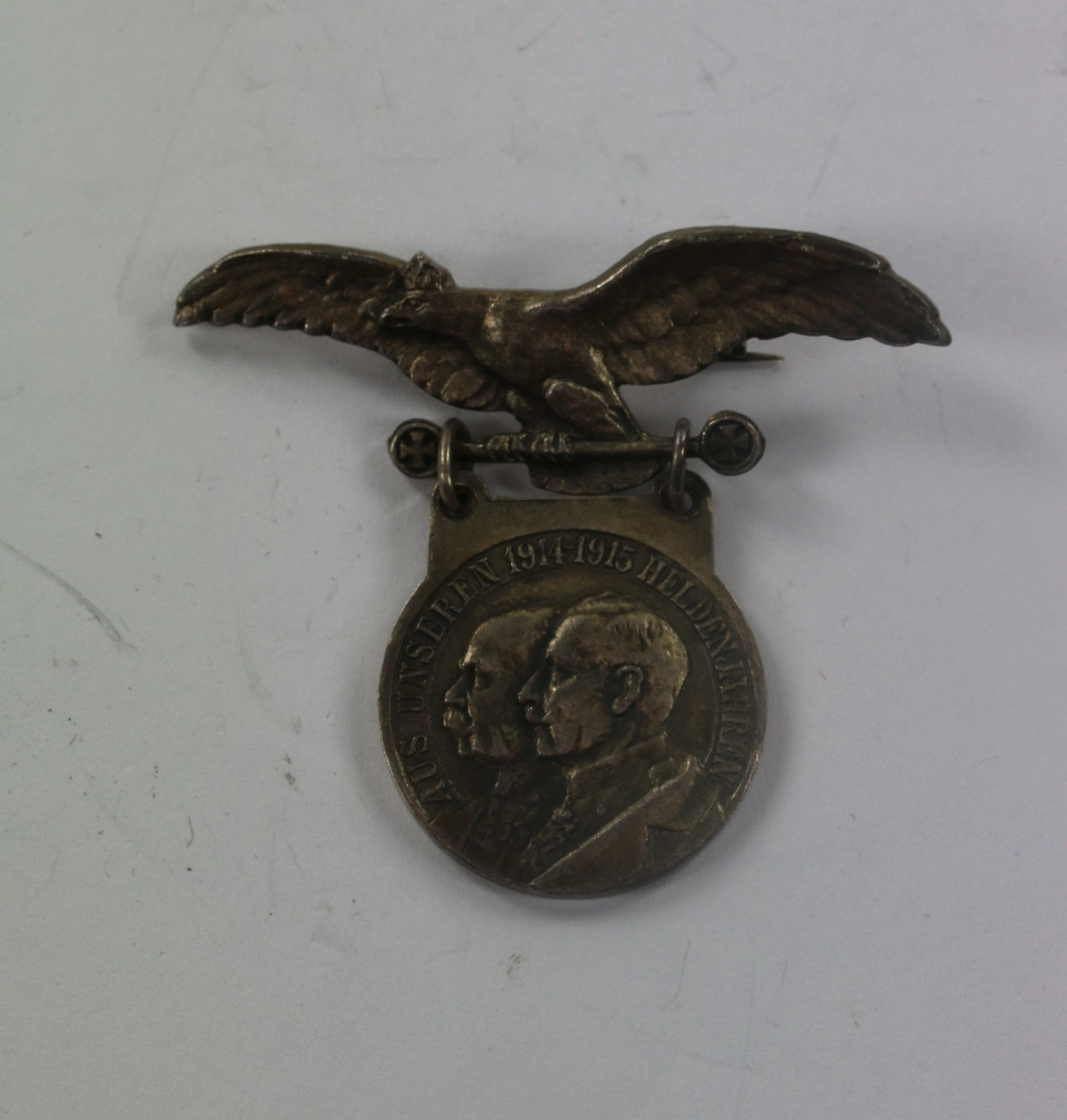 WW1 Patriotic Jewellery, "Aus Unseren Heldenjahren 1914-1915 - Vereint zum Sieg". – Bild 1
