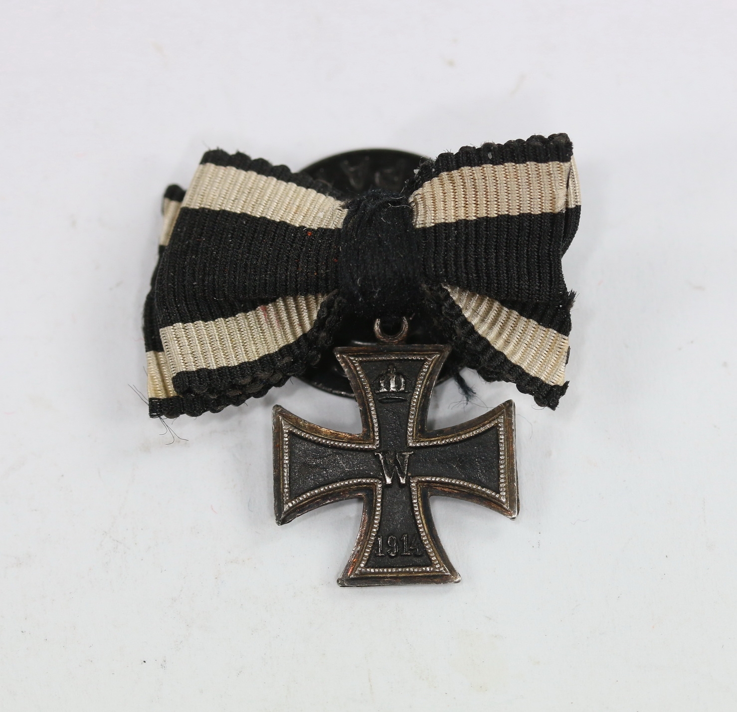 16 MM Miniature Iron Cross 2nd Class 1914. Maker Godet. – Bild 1