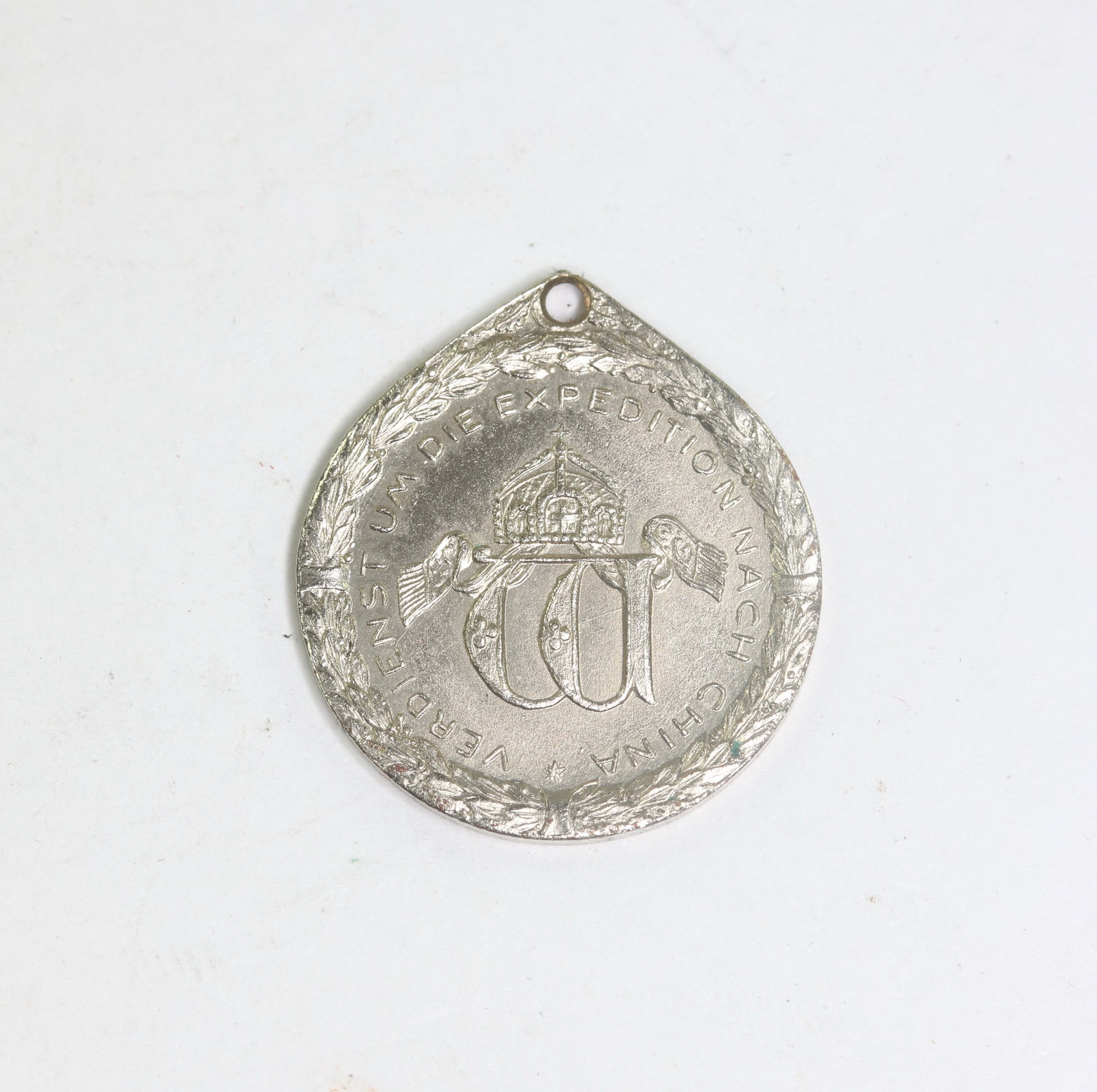 16 MM Miniatur China Denkmünze für Nichtkämpfer 1901, für die Miniatur Kette – Bild 1