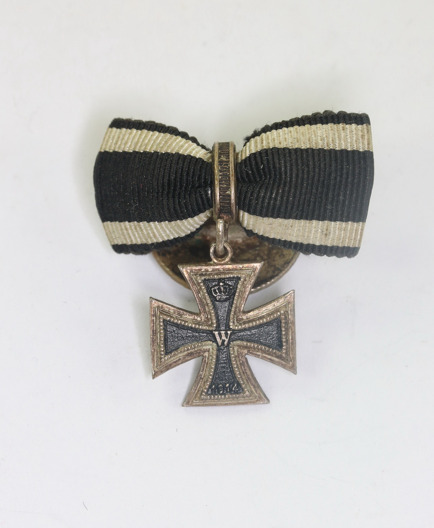 16mm Miniature Iron Cross 1914 on Button. – Bild 1