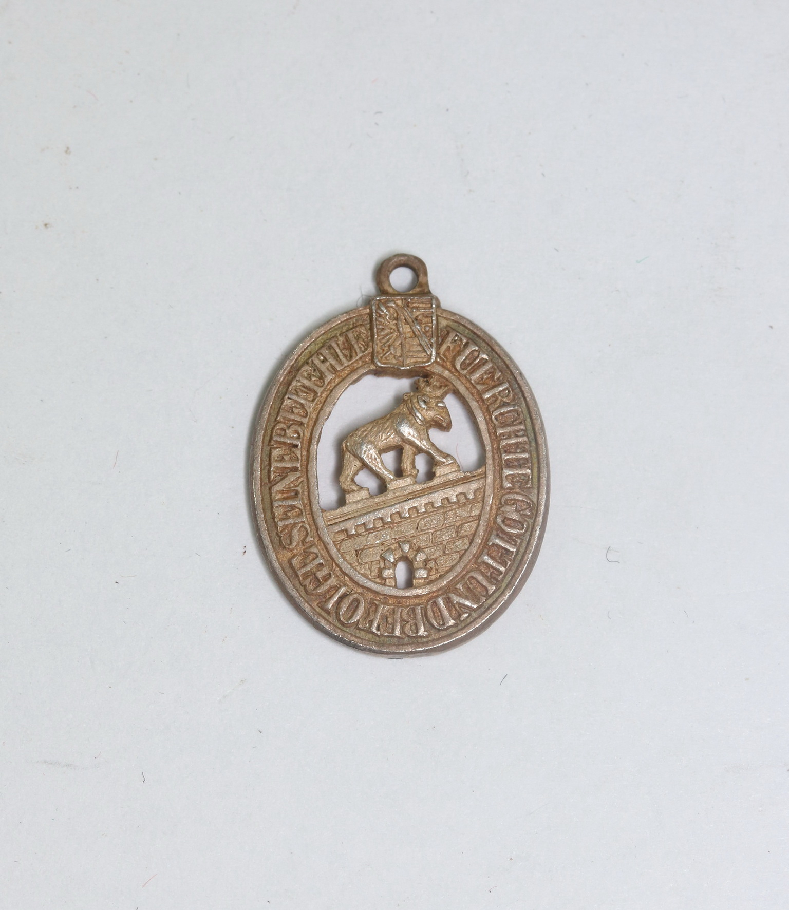 16mm Miniature House Order of Albrecht the Bear. 2nd Class Knights Cross (Anhalt) for the Miniature Chain. – Bild 1