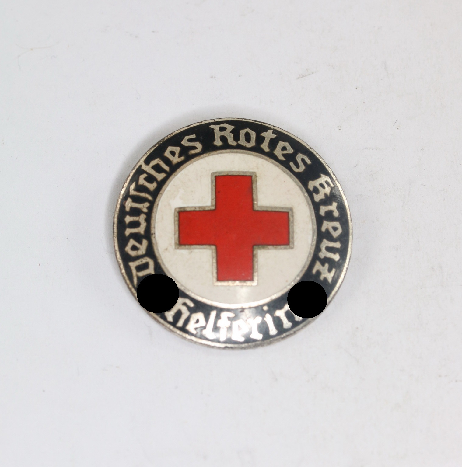 2 German Red Cross (DRK), Brooch For Female Auxiliaries. Maker & Ges. Gesch. – Bild 1
