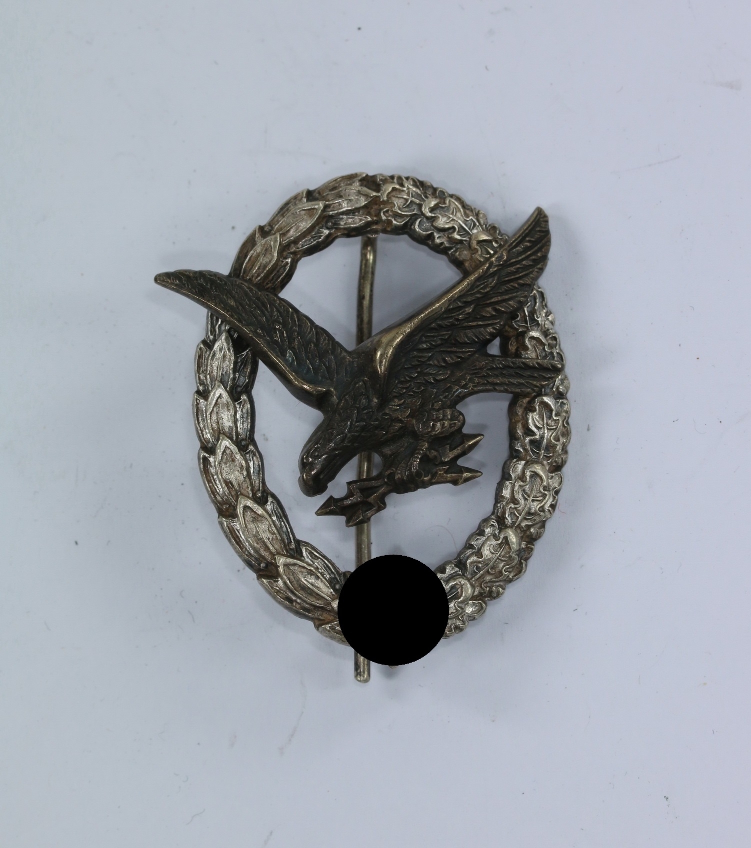 Luftwaffe AirGunner/Radio Operator Badge. Maker BSW(Kleeblatt) – Bild 1