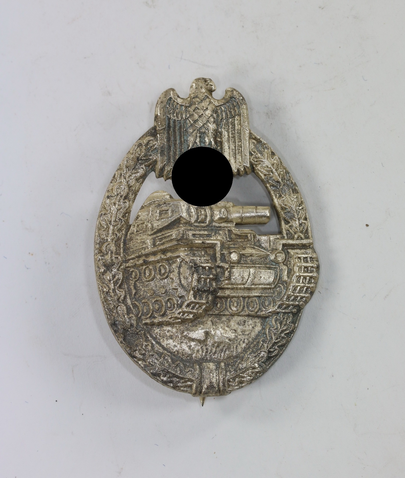 Silver Panzer Assault Badge. Maker R.S. – Bild 1