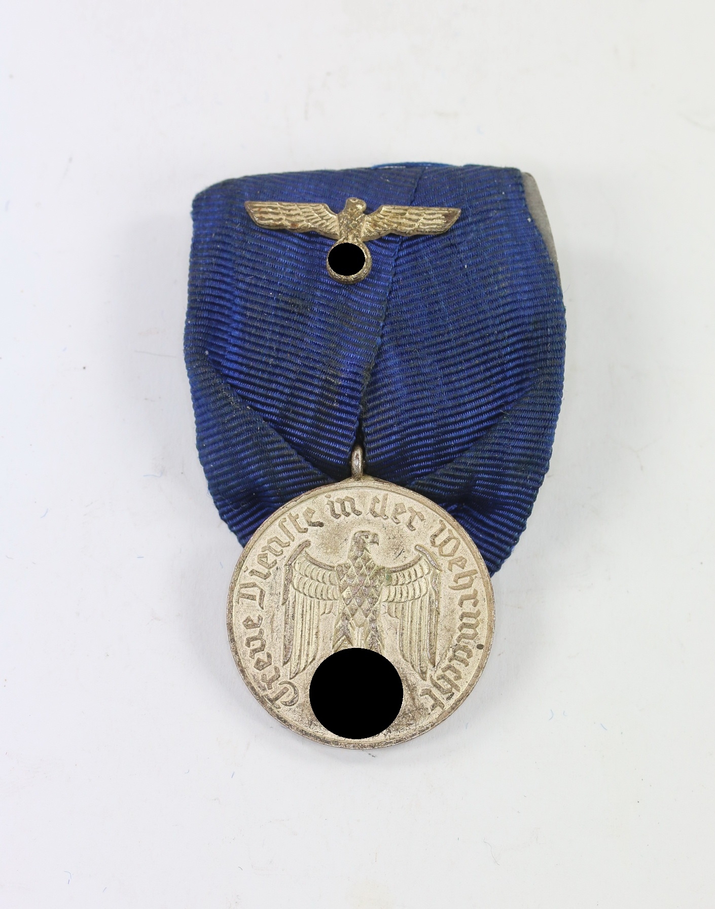 Armed Forces Loyal Service Medal for Four Years in the Army. Court Mount. .  – Bild 1