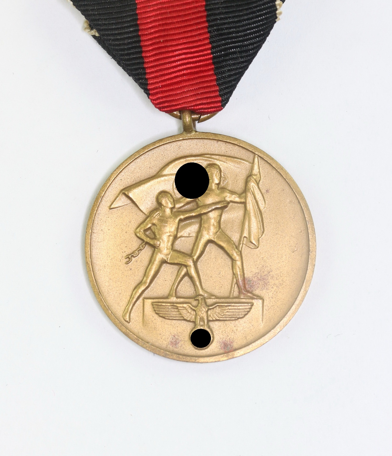 3 Annexation of Czechoslavakia Medal. 1st October 1938. – Bild 1