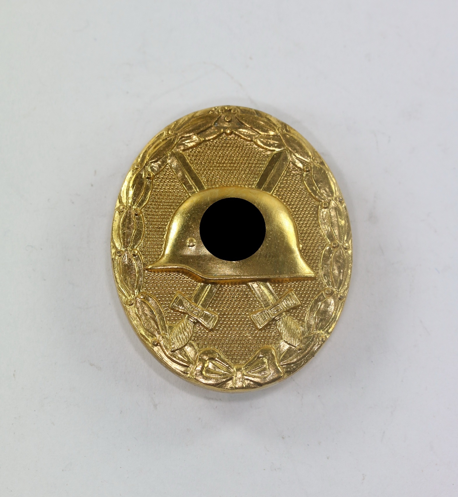 Gold Wound Badge. Maker 30, Wide Pin. – Bild 1