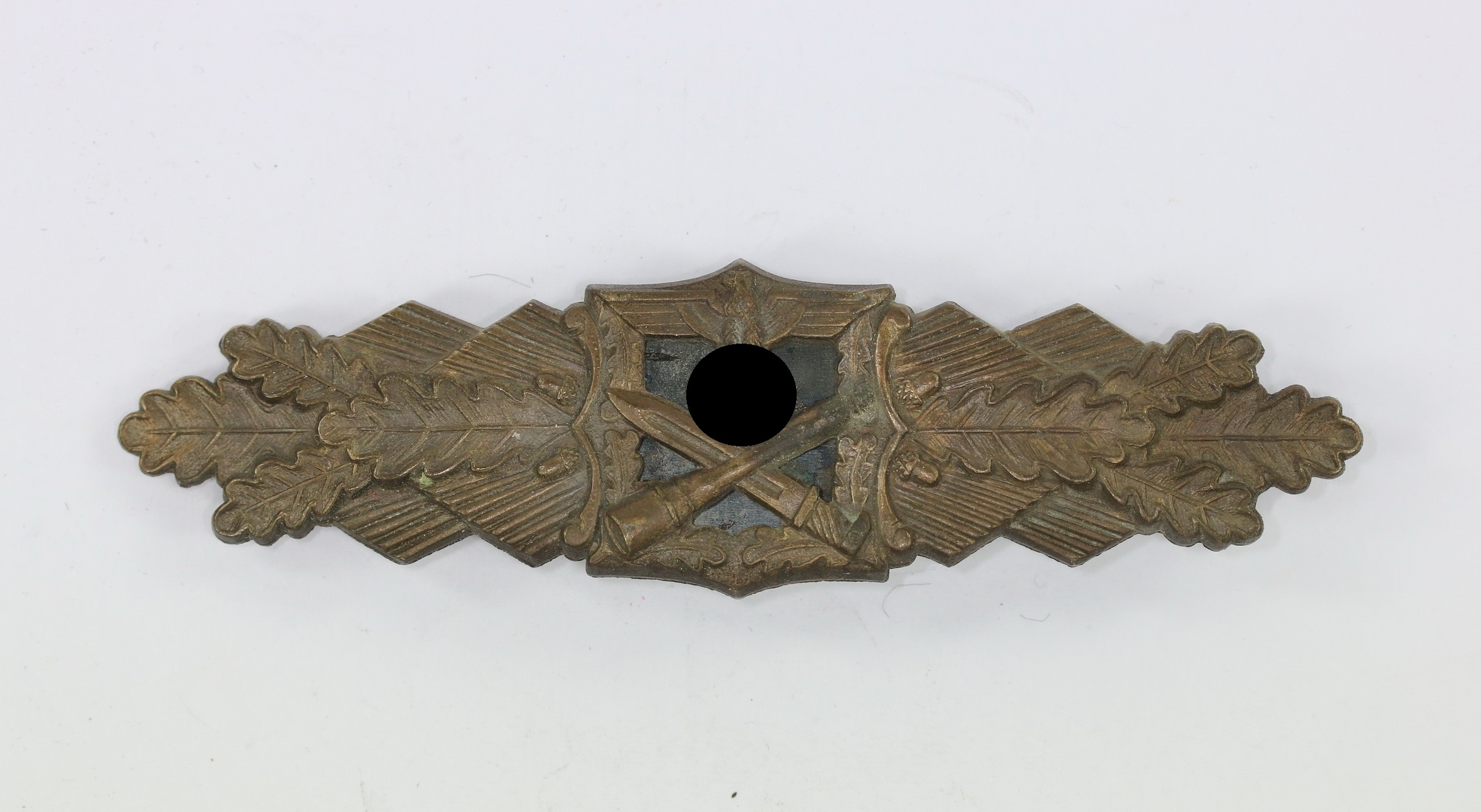 3 Bronze Panzer Assault Badge. Maker JFS, 2nd Pattern. – Bild 1