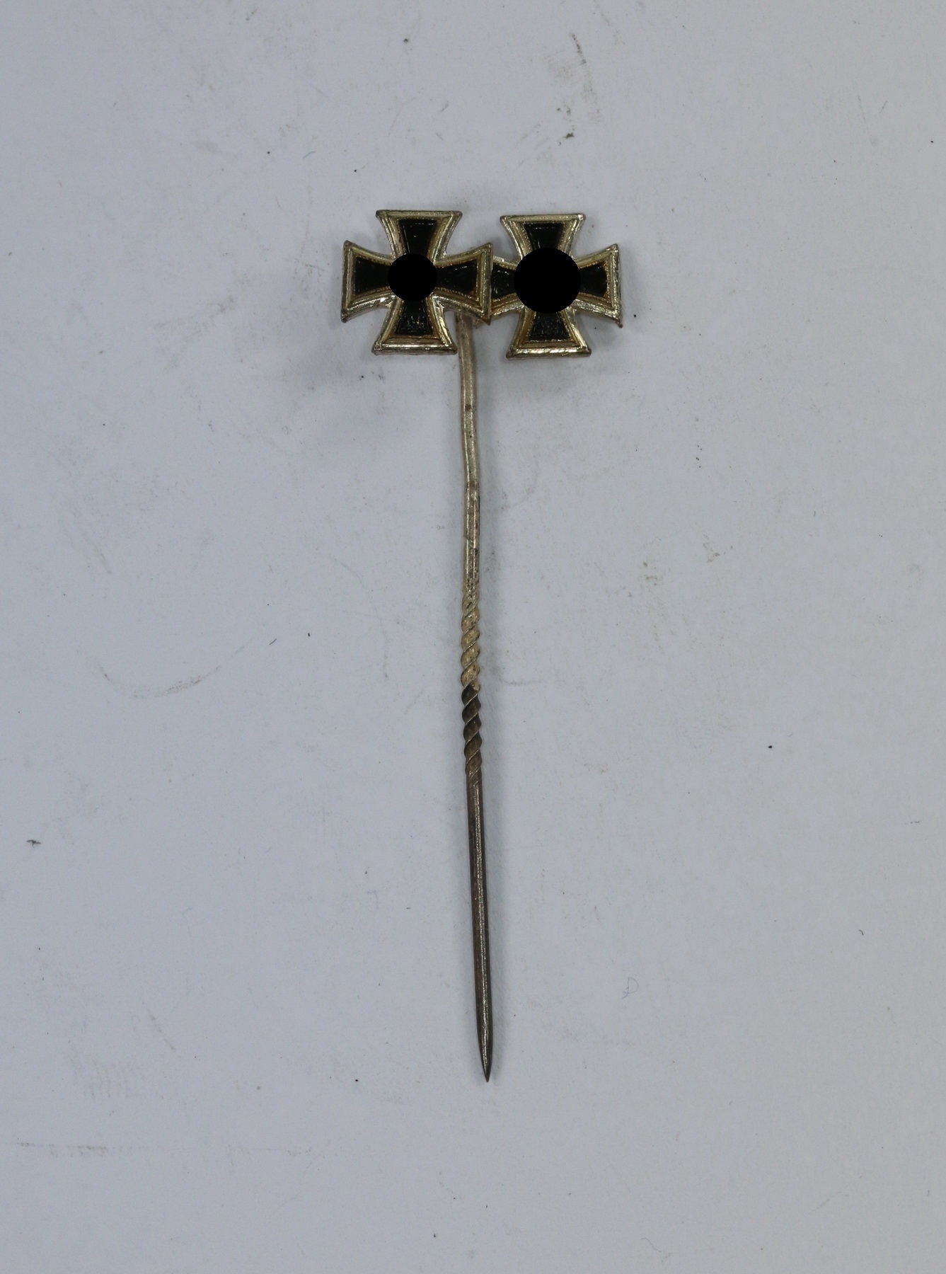 9__mm_miniatur_eisernes_kreuz_1 9mm Miniature Combination Iron Cross 1st & 2nd Class. – Bild 1