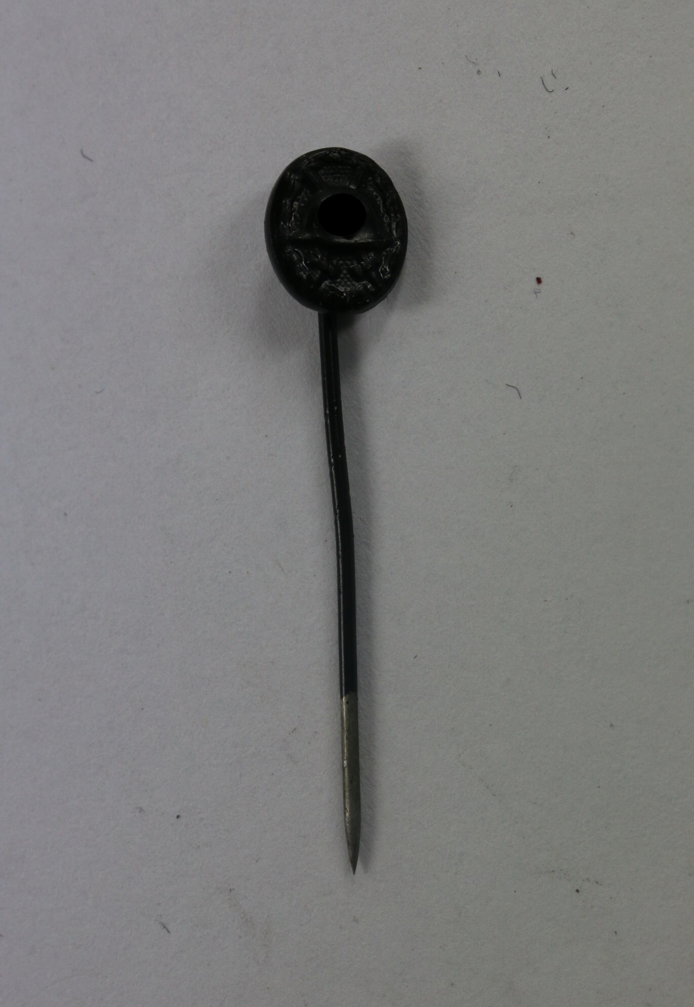 9mm Miniature Black Wound Badge. Maker L/57 (Boerger & Co., Berlin) – Bild 1