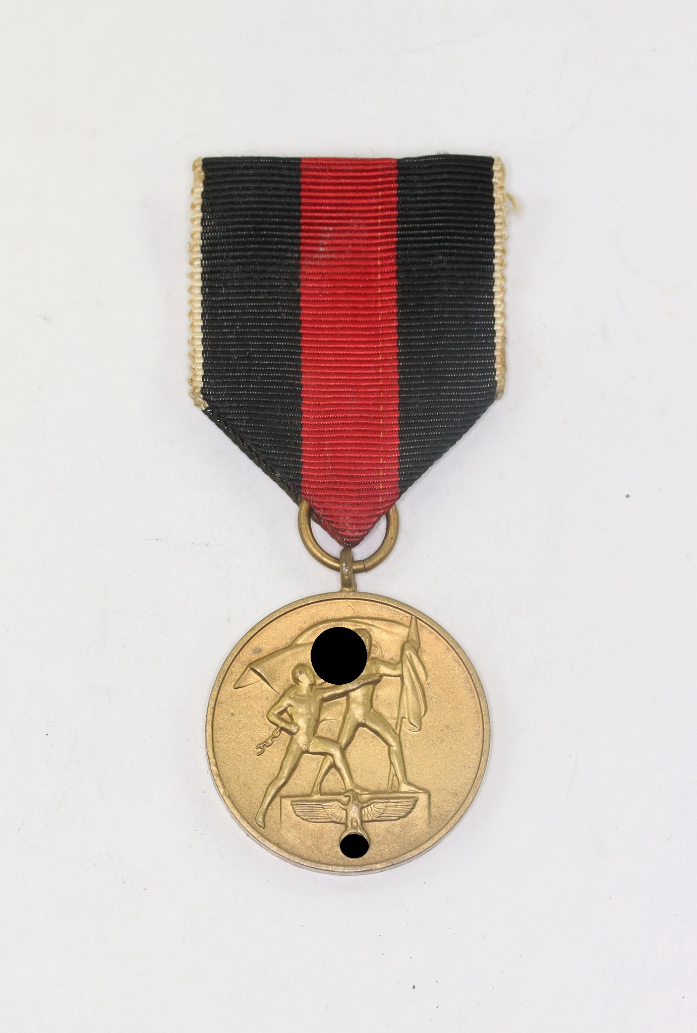_anschlu_medaille_sudetenland_1 Annexation of Czechoslavakia Medal (1. Oktober 1938), Ein Volk ein Reich ein Führer – Bild 1