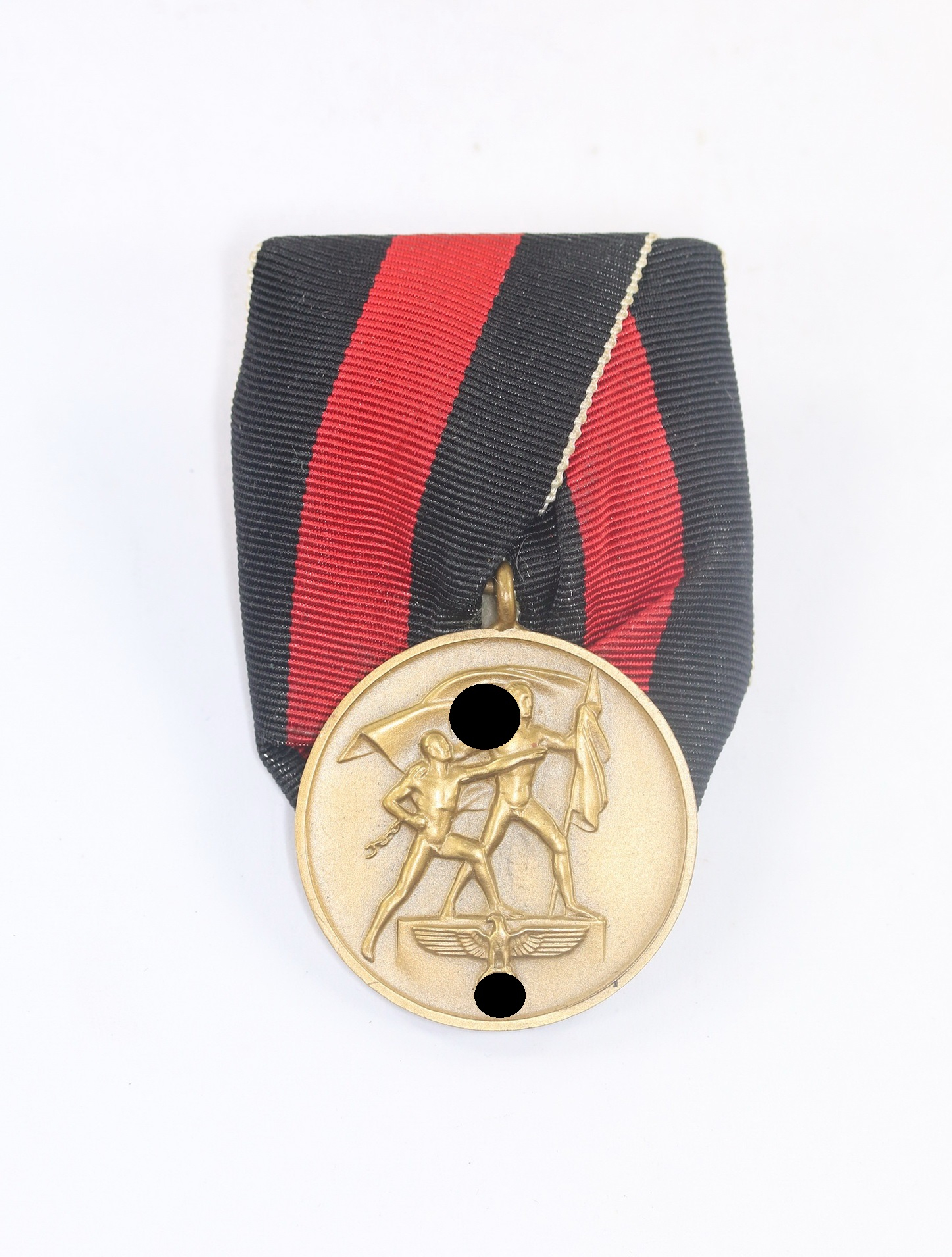  Anschlußmedaille Sudetenland (1. Oktober 1938), Einzelspange – Bild 1