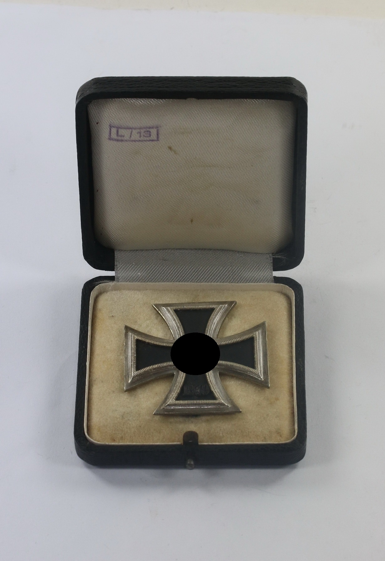 1st Pattern LDO Cased Iron Cross 1st Class 1939. Maker L/13, (Paul Meybauer, Berlin) – Bild 1