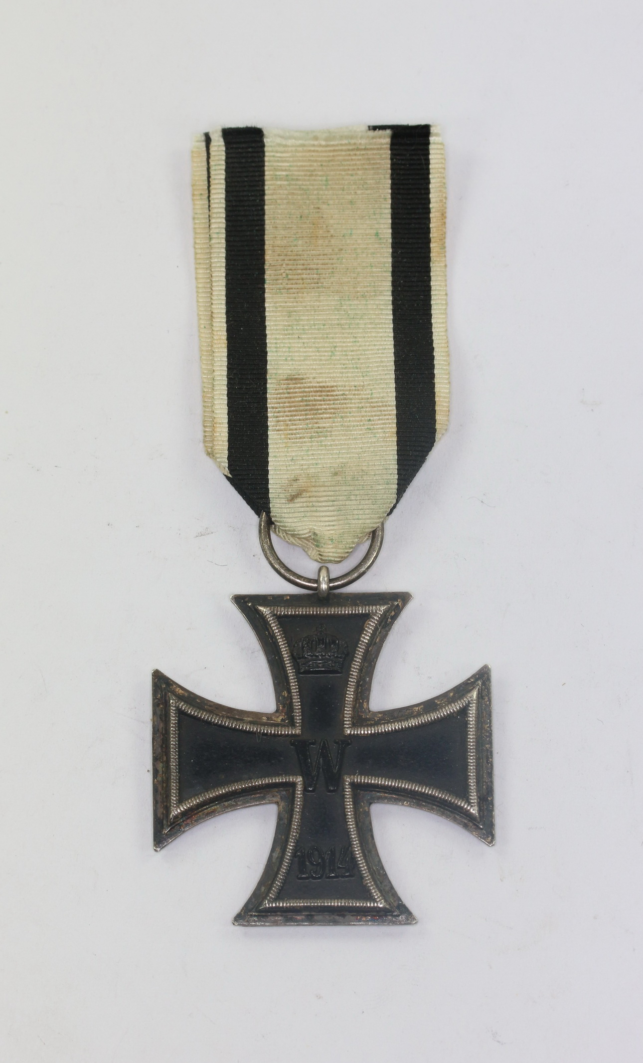  Eisernes Kreuz 2. Klasse 1914, Hst. Wilm, an Nichtkämpferband (!) – Bild 1