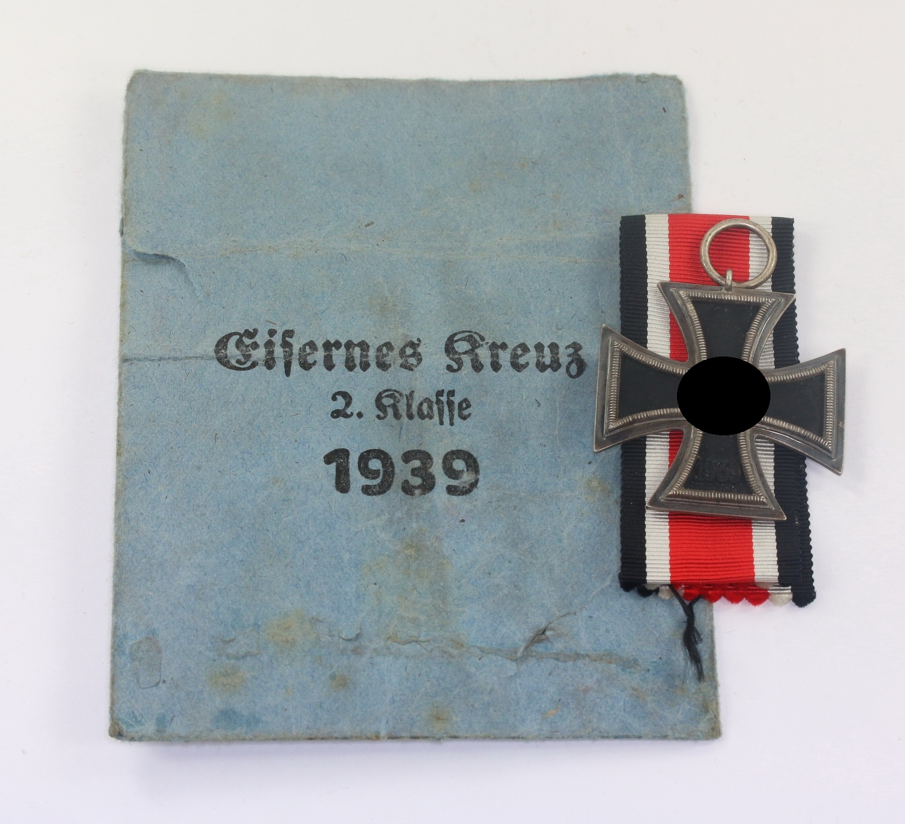 _eisernes_kreuz_2 Iron Cross 2nd Class 1939 in Envelope, Hammer & Söhne, Geringswalde. – Bild 1