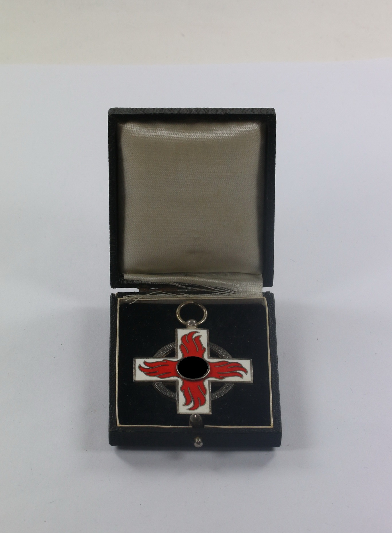 Cased Fire Service Cross 2nd Class. Maker Glaser & Sohn.  – Bild 1