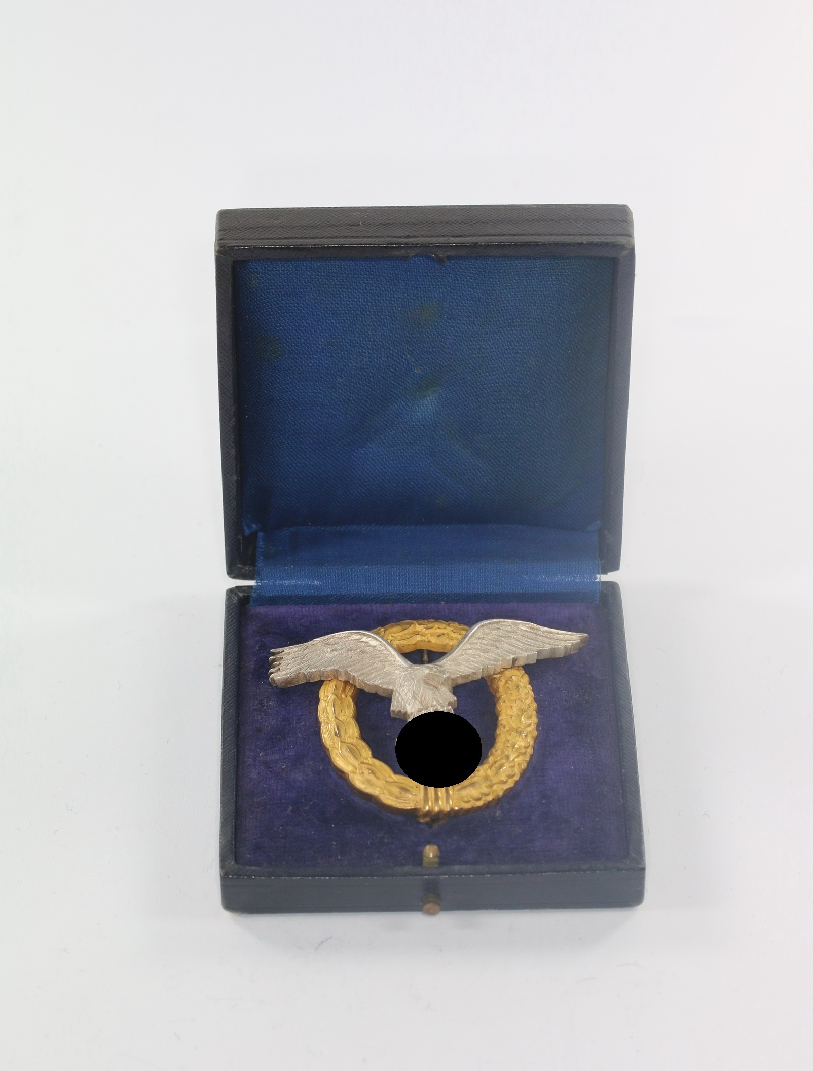 Cased 1st Pattern Luftwaffe Pilot &Observer Badge. – Bild 1