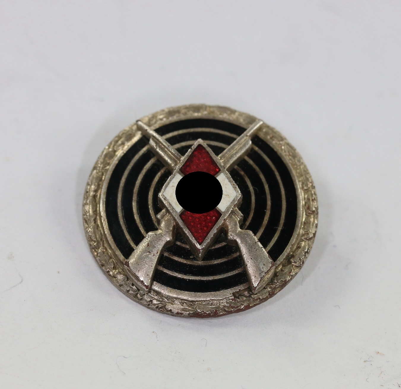  Hitler Jugend (HJ), Schießauszeichnung für Scharfschützen, Hst. RZM M1/102 – Bild 1