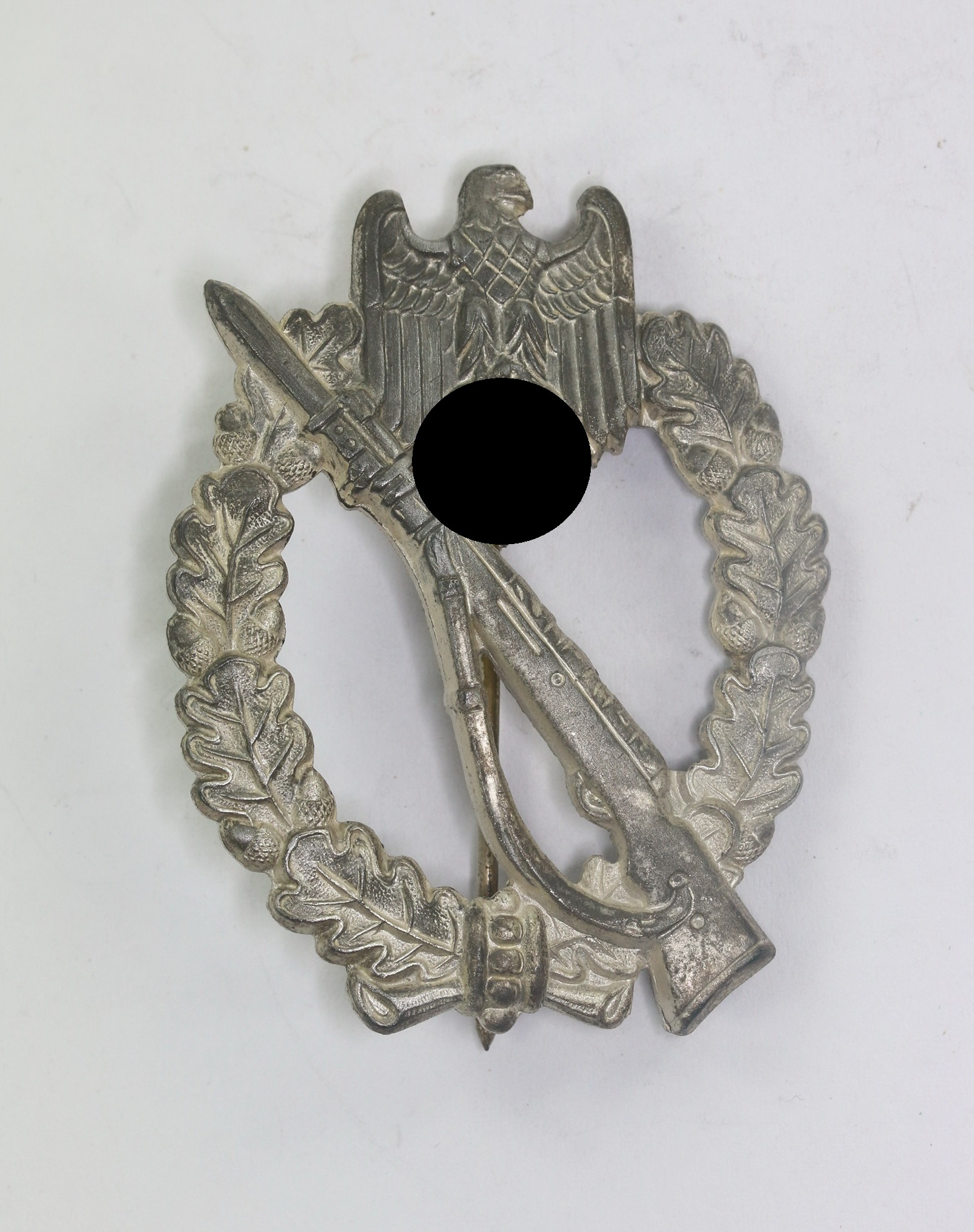  Infanterie Sturmabzeichen in Silber, Hst. W.H. (Wilhelm Hobacher) – Bild 1