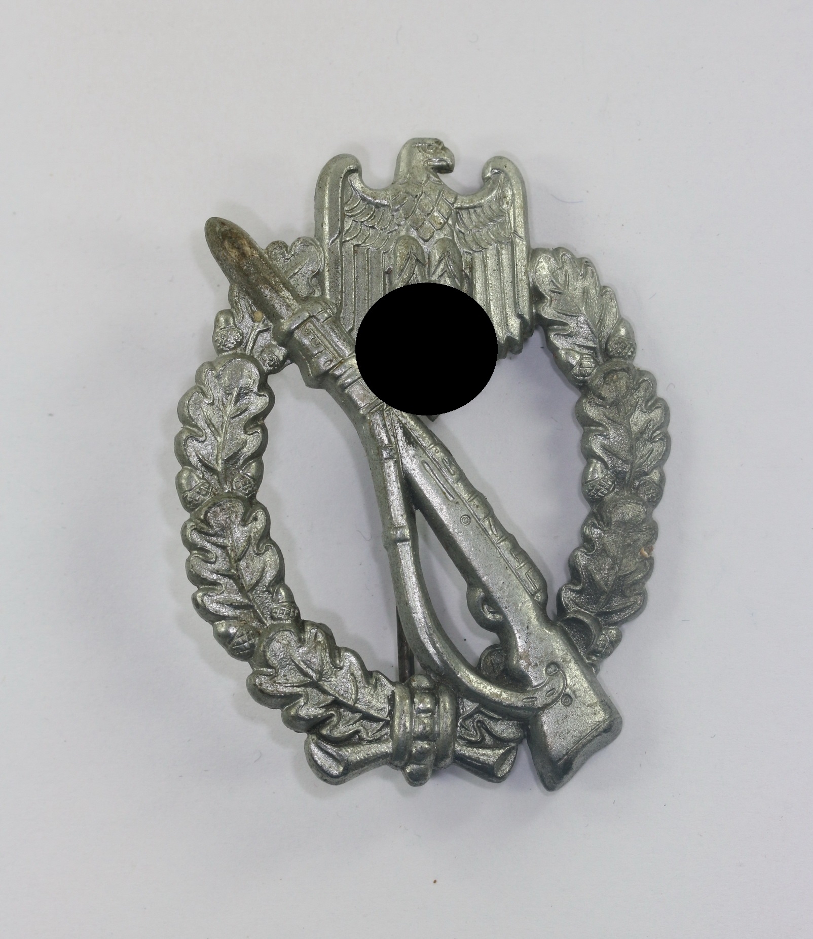 _infanteriesturmabzeichen_in_silber_frank_reif_stuttgart_1__1 Silver Infantry Assault Badge. Type Frank & Reif, Stuttgart – Bild 1