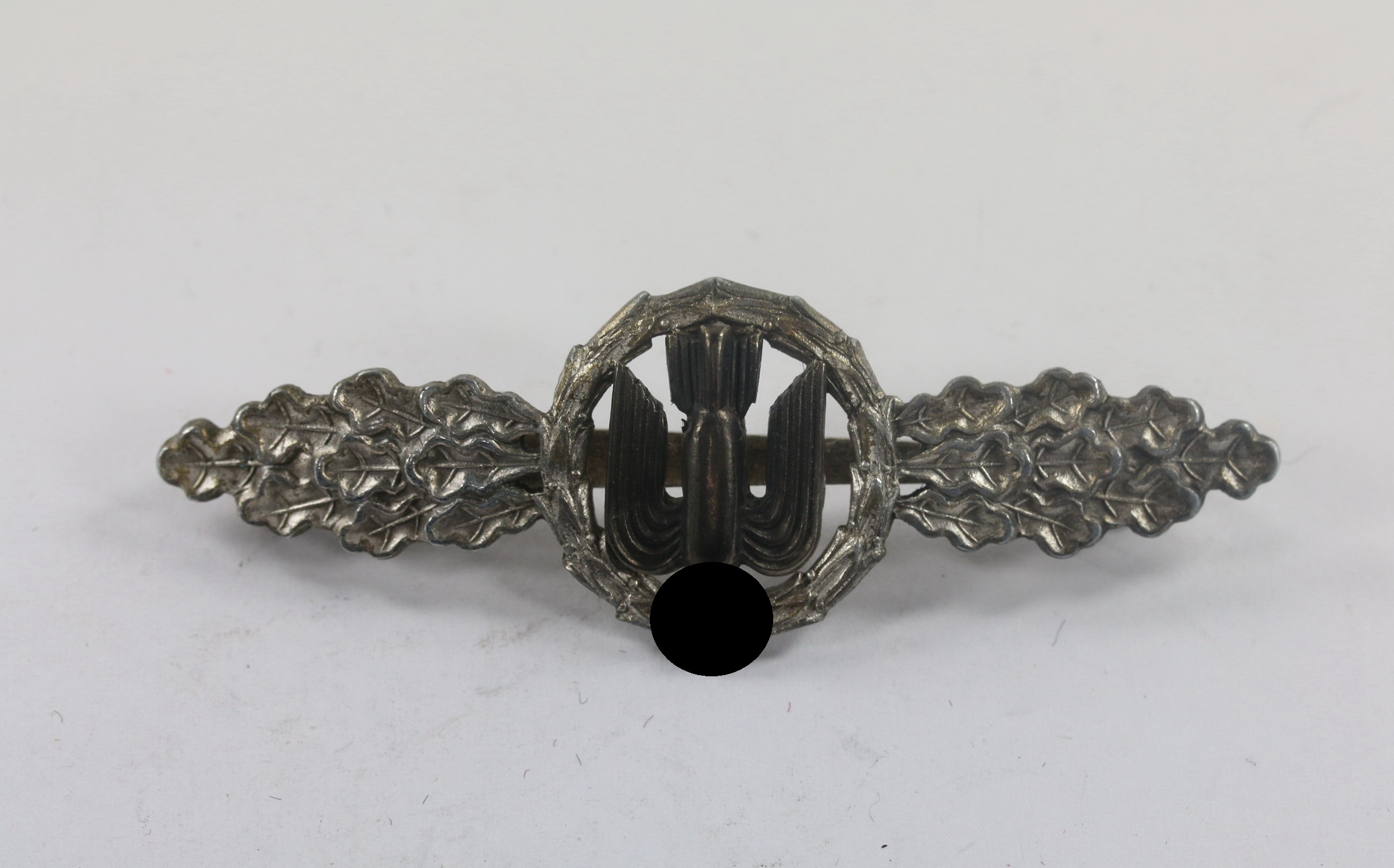 Silver Operational Flight Clasp for Bomber. Type Friedrich Linden, Lüdenscheid (FLL). – Bild 1