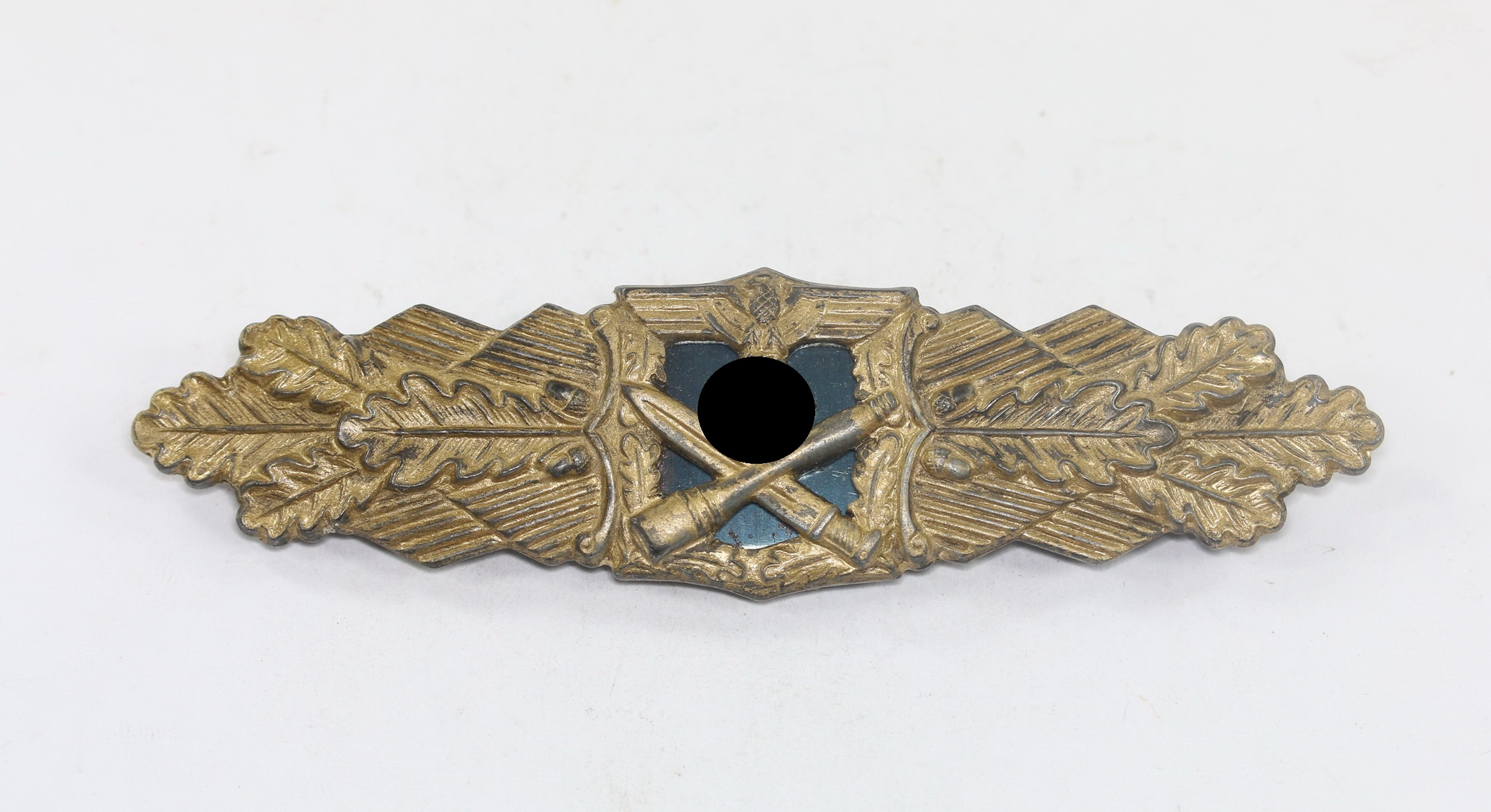 _nahkampfspange_in_bronze_deschler_sohn_m_nchen_1__1_4nd Bronze Close Combat Clasp. Type Deschler & Sohn, München. – Bild 1