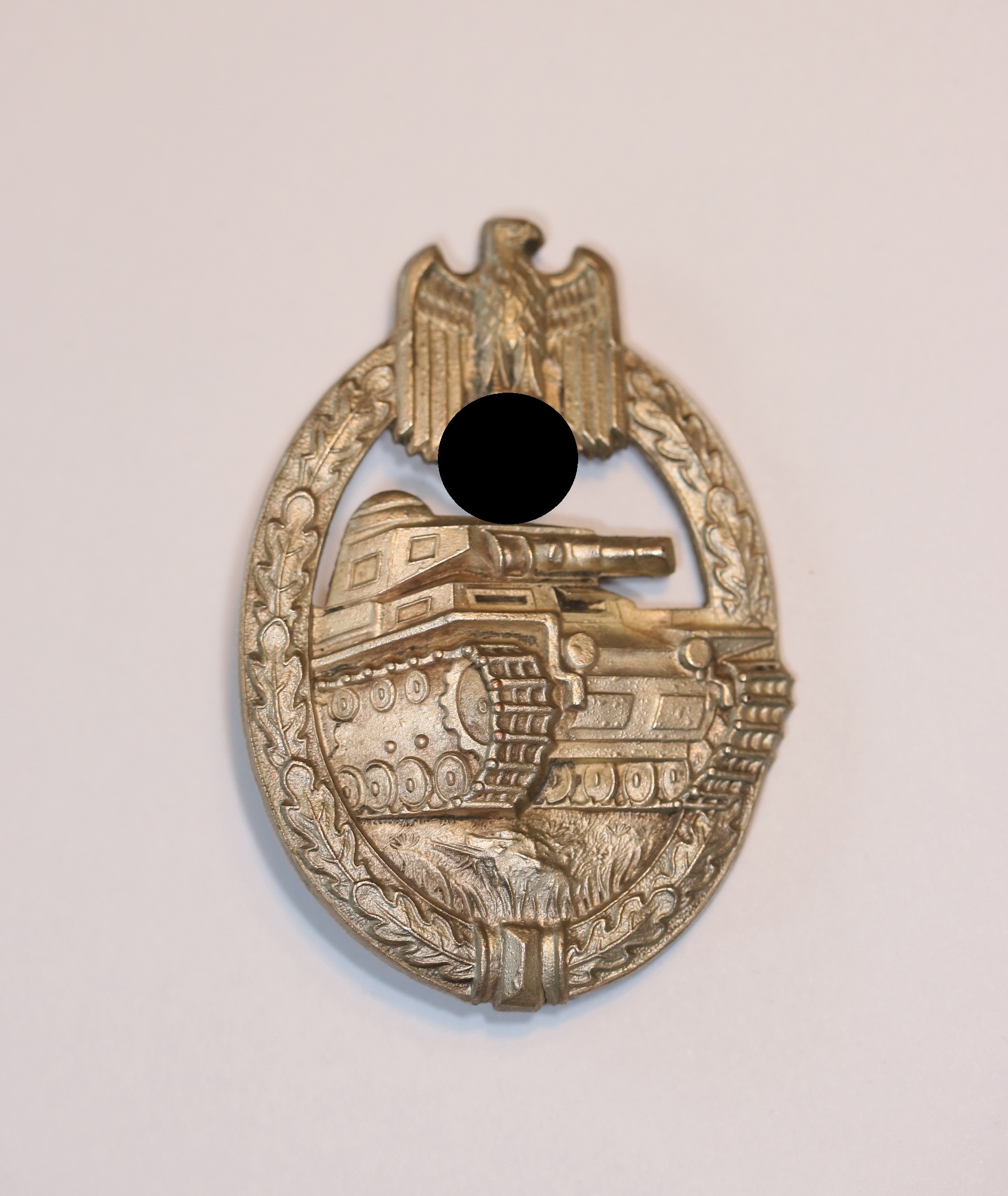 _panzerkampfabzeichen_in_silber_hst Panzerkampfabzeichen in Silber, Hst. Aurich – Bild 1