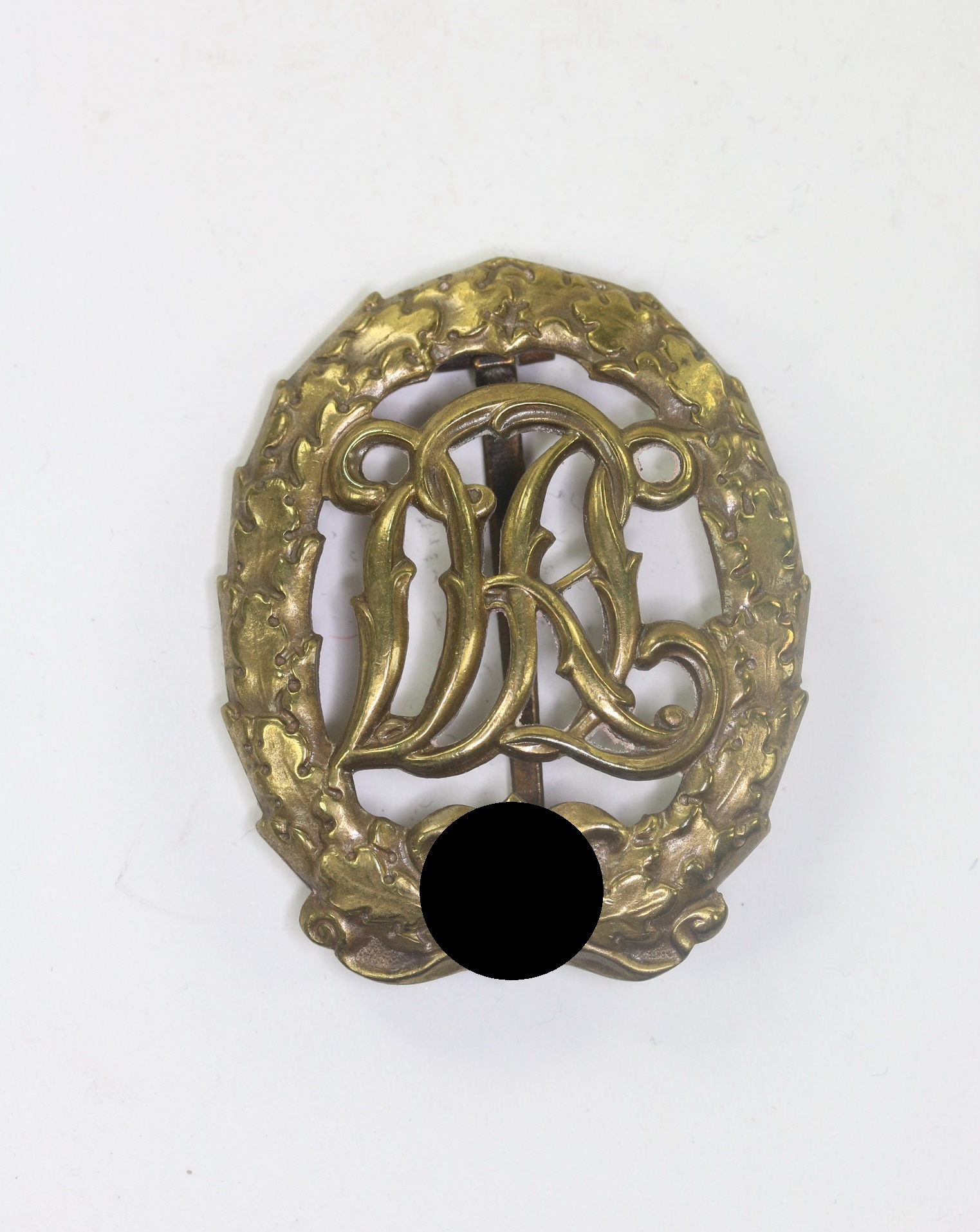 Bronze National Sport Badge. Maker Hensler Pforzheim – Bild 1