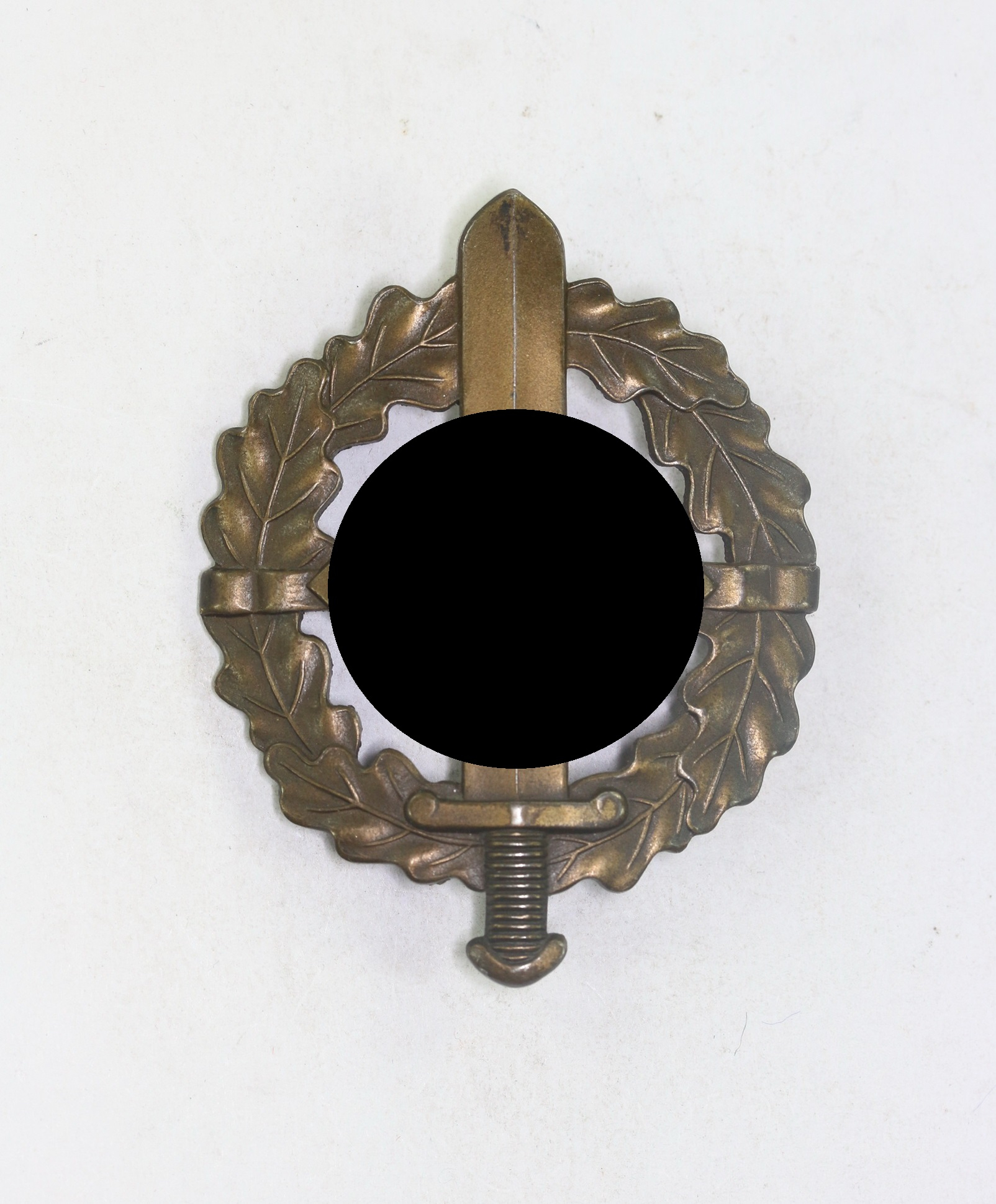  SA Wehrsportabzeichen in Bronze, Hst. Berg & Nolte, Eigentum d. S.A. Sportabzeichen Hauptstelle – Bild 1