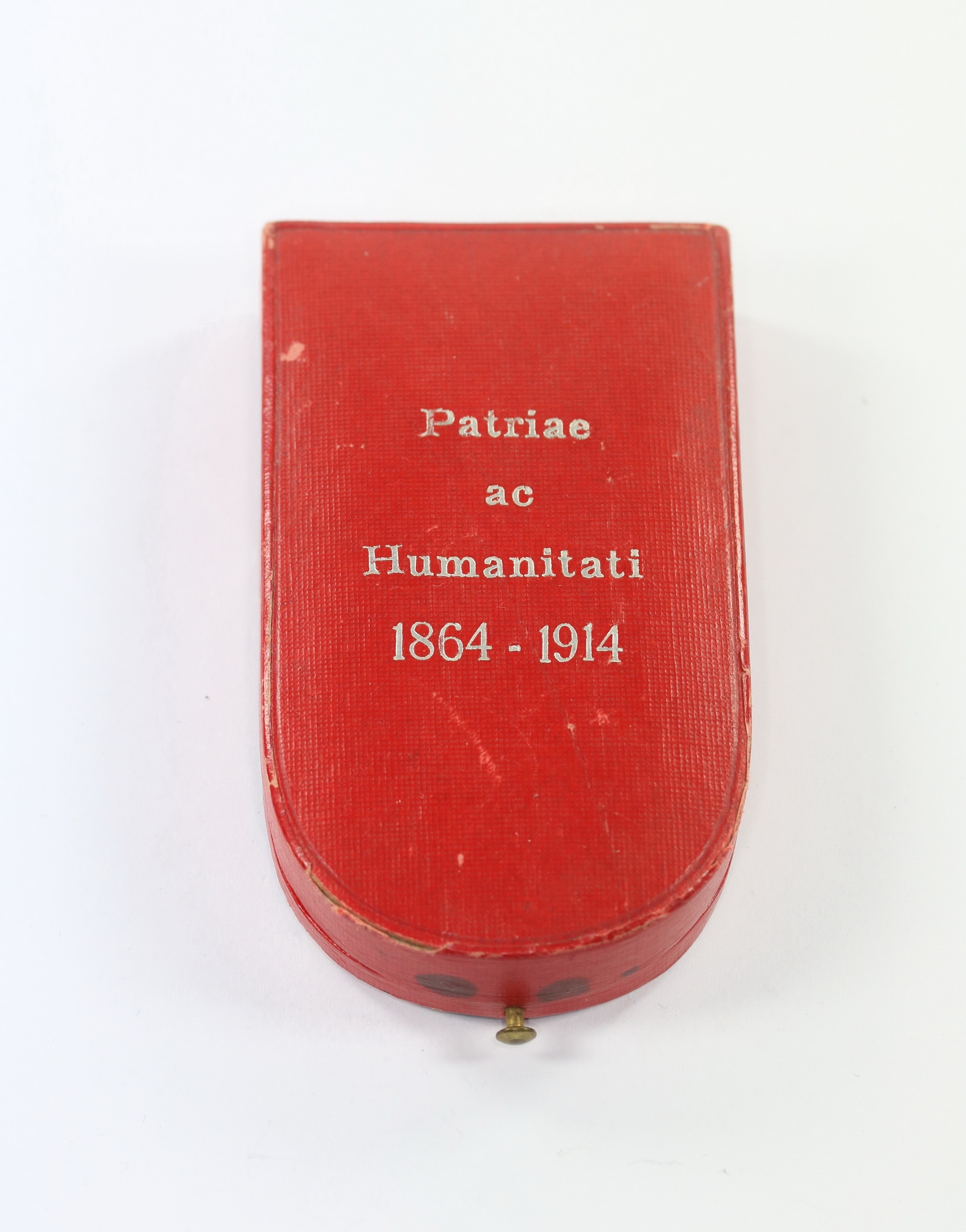 Austria, Case for the Red Cross Medal 2nd Class - Patriae ac Humanitati 1864 - 1914 – Bild 1