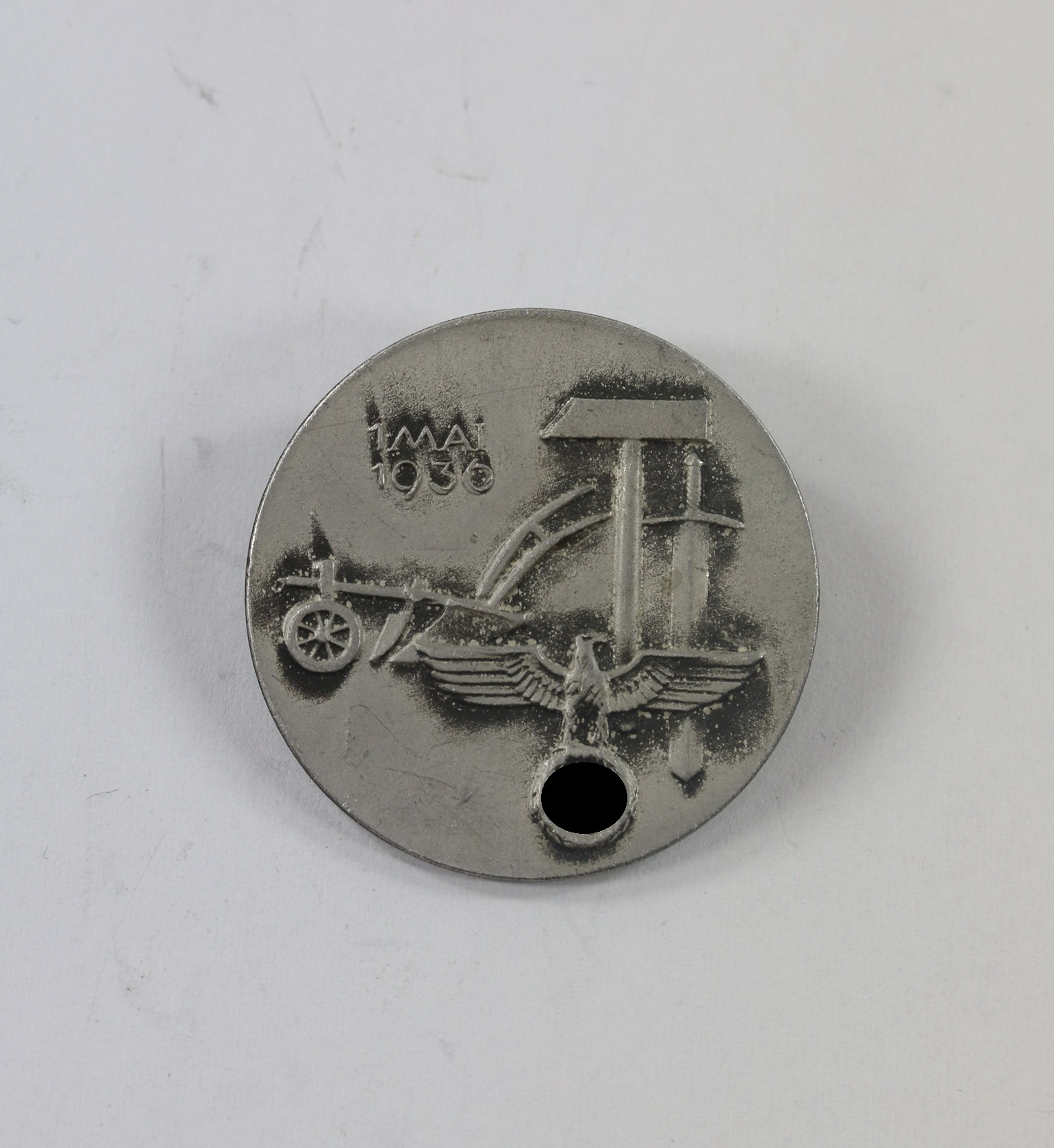 National Labour Day 1. Mai 1936. Maker J. Dinnebier Nachf. Lüdenscheid – Bild 1