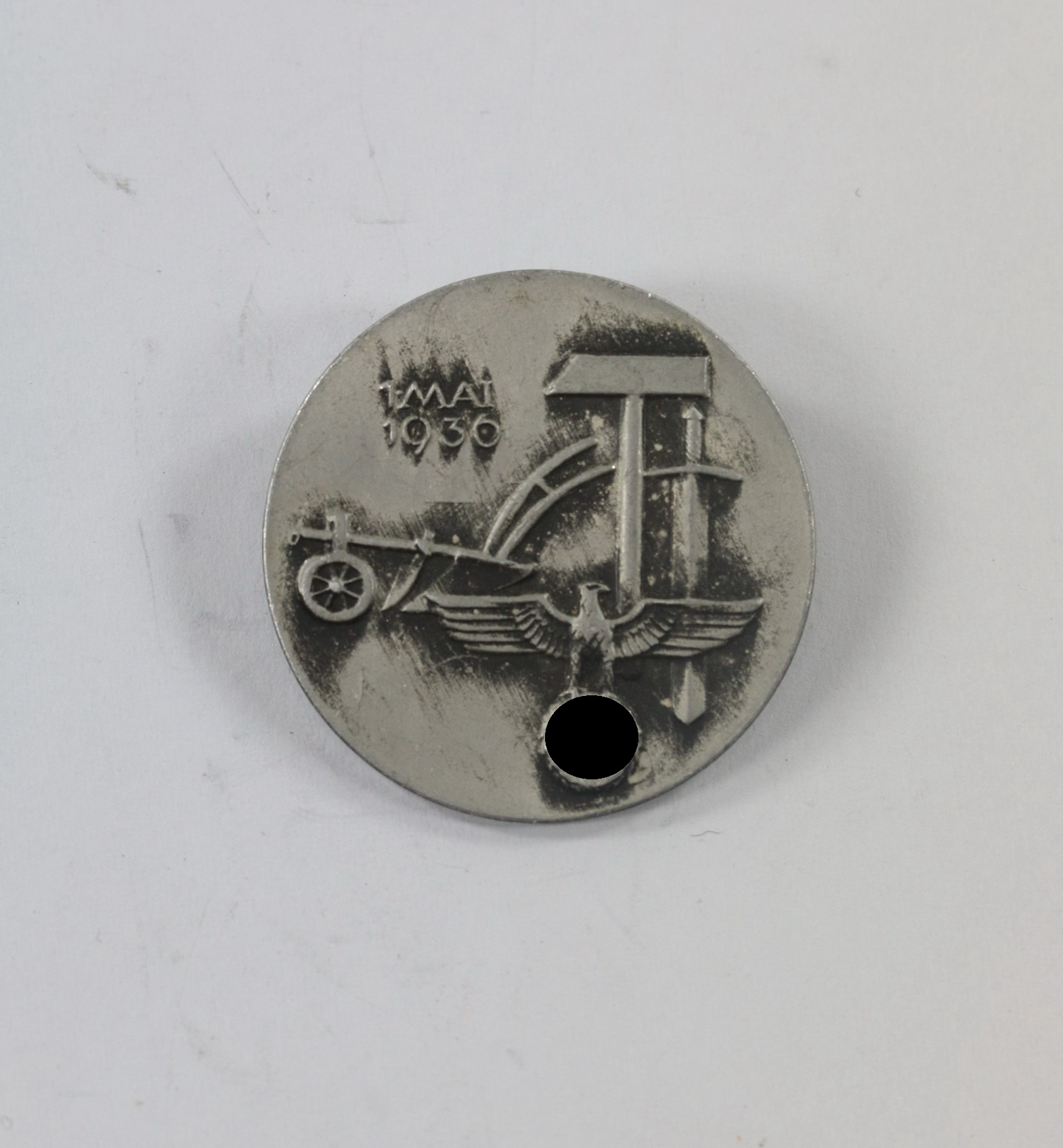 National Labour Day 1. Mai 1936. Maker J. Dinnebier Nachf. Lüdenscheid. – Bild 1