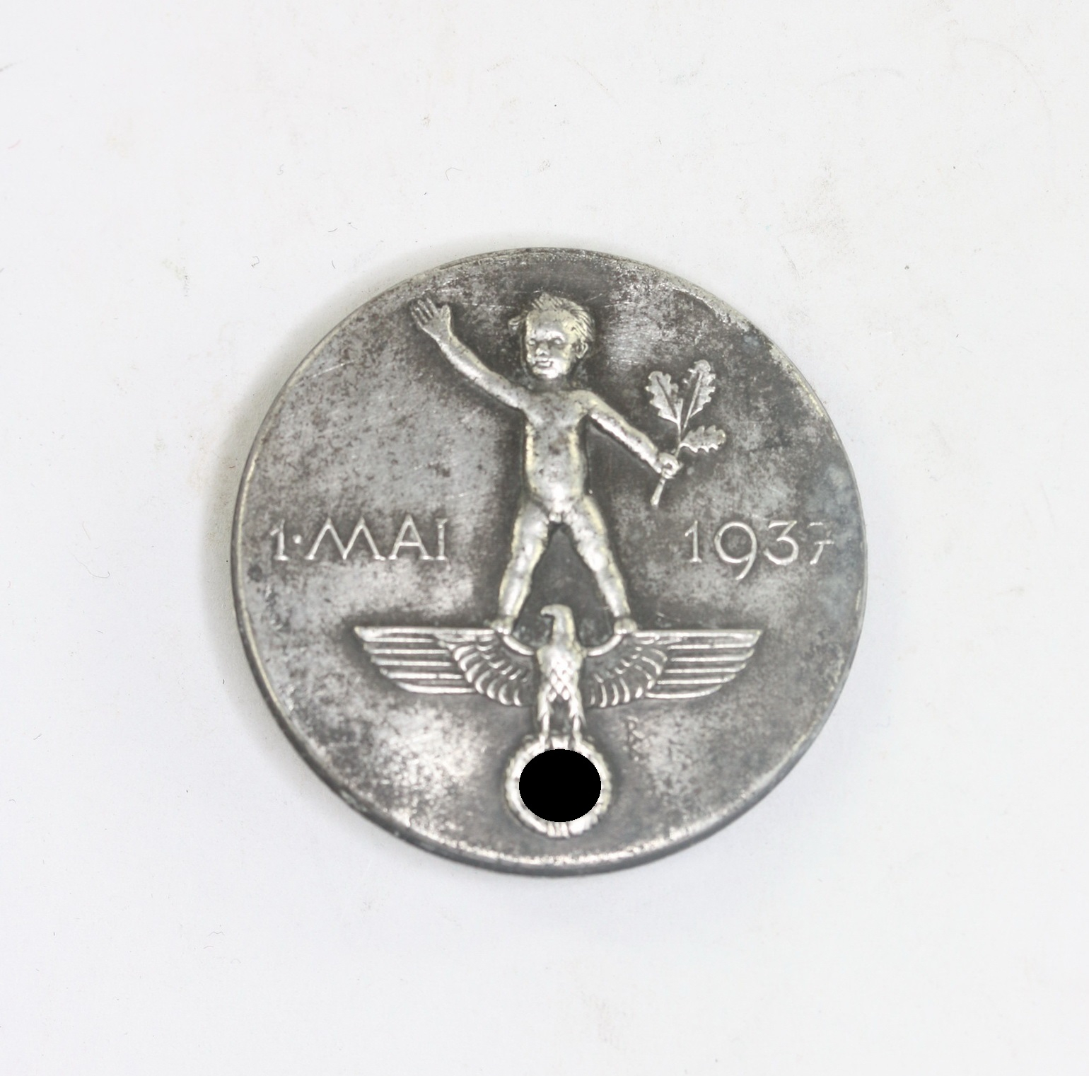 Abzeichen, 1. Mai 1937, Hst. AD Schwerdt Stuttgart – Bild 1