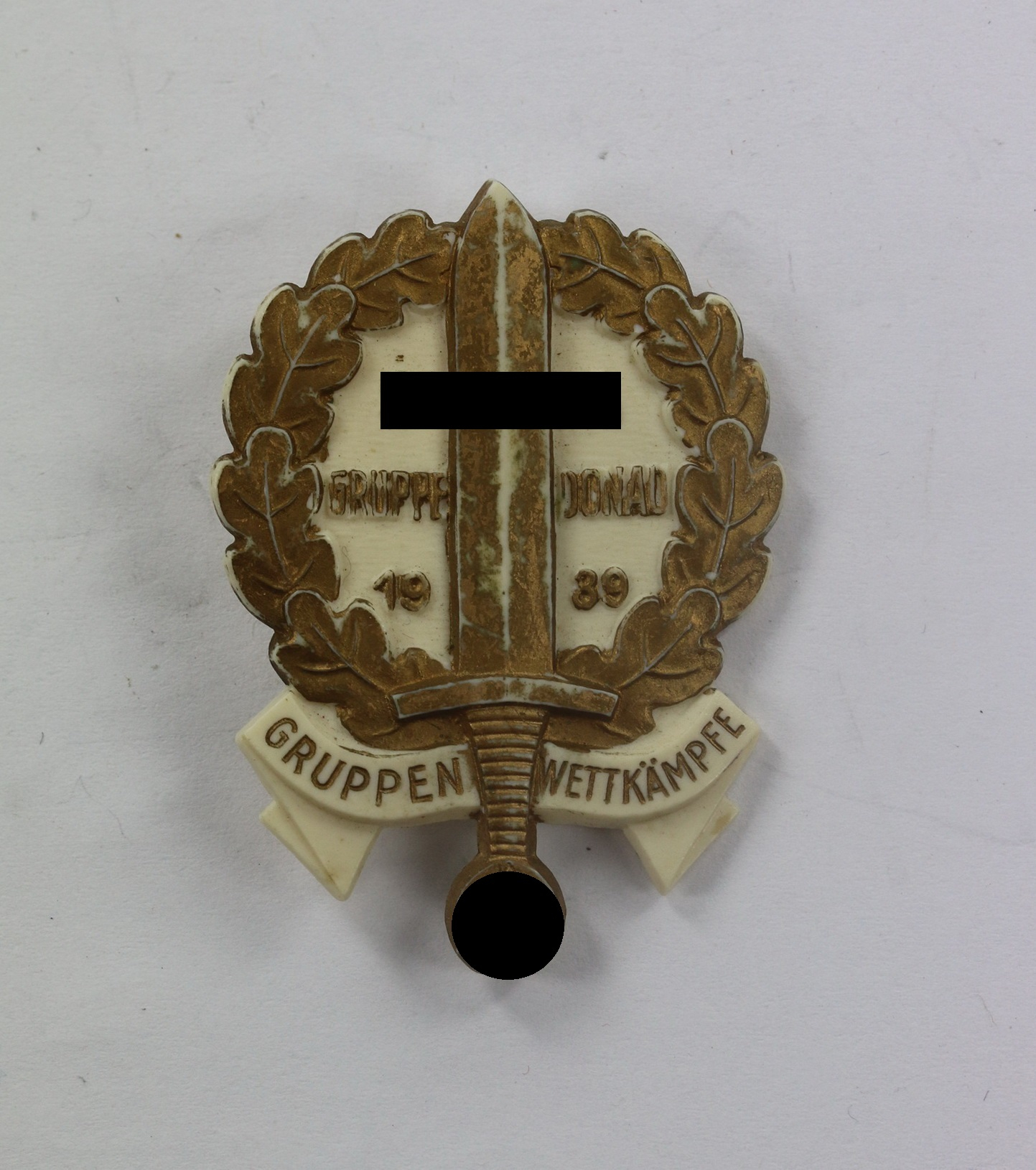 Day Badge, Gruppen Wettkämpfe SA Gruppe Donau 1939 – Bild 1