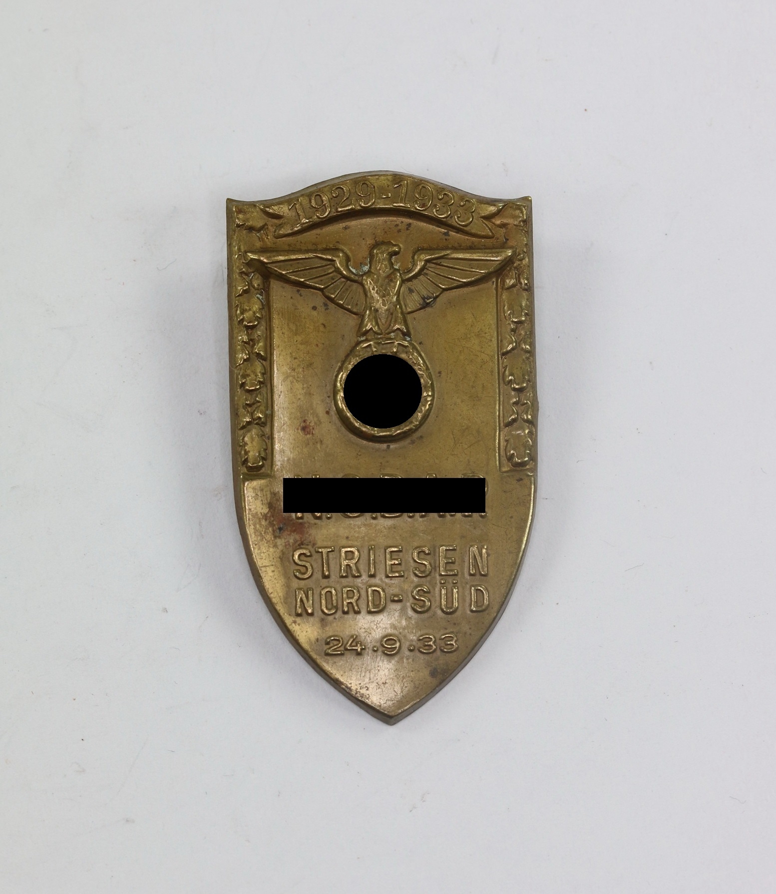 Day Badge, NSDAP Striesen Nord - Süd 1929 - 1933 – Bild 1