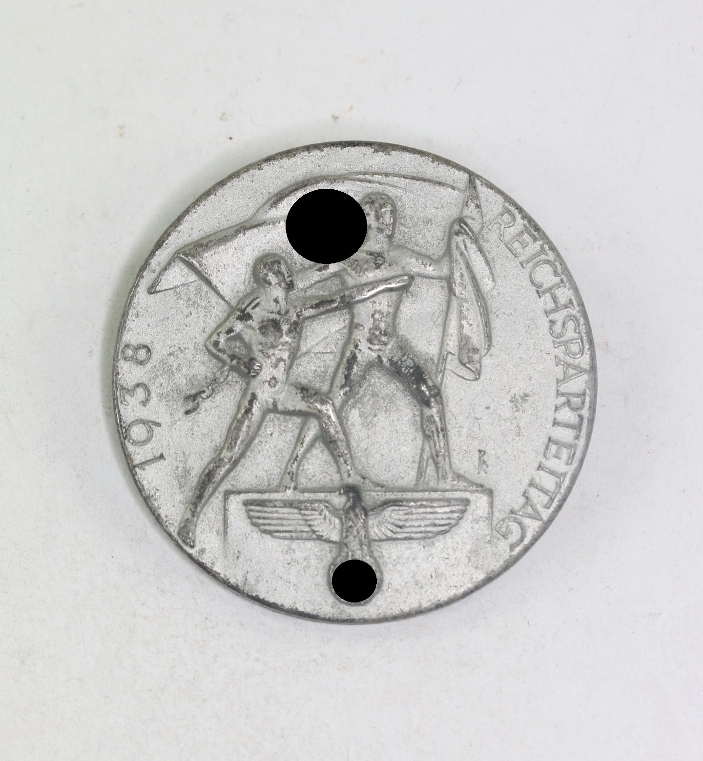 Abzeichen, Reichsparteitag 1938, Hst. Deschler u.S. München 9 – Bild 1