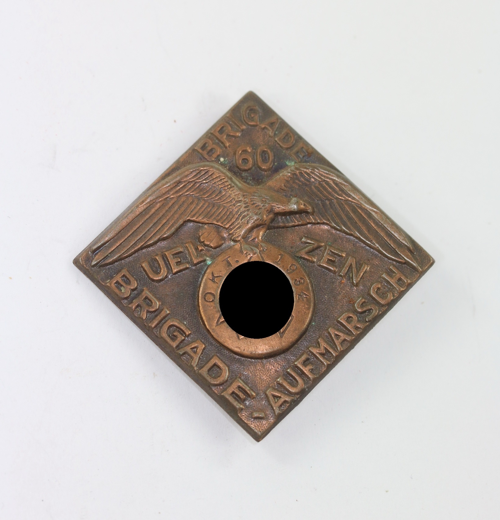 Day Badge, SA Brigade 60 Uelzen Brigade - Aufmarsch Okt. 1934 – Bild 1