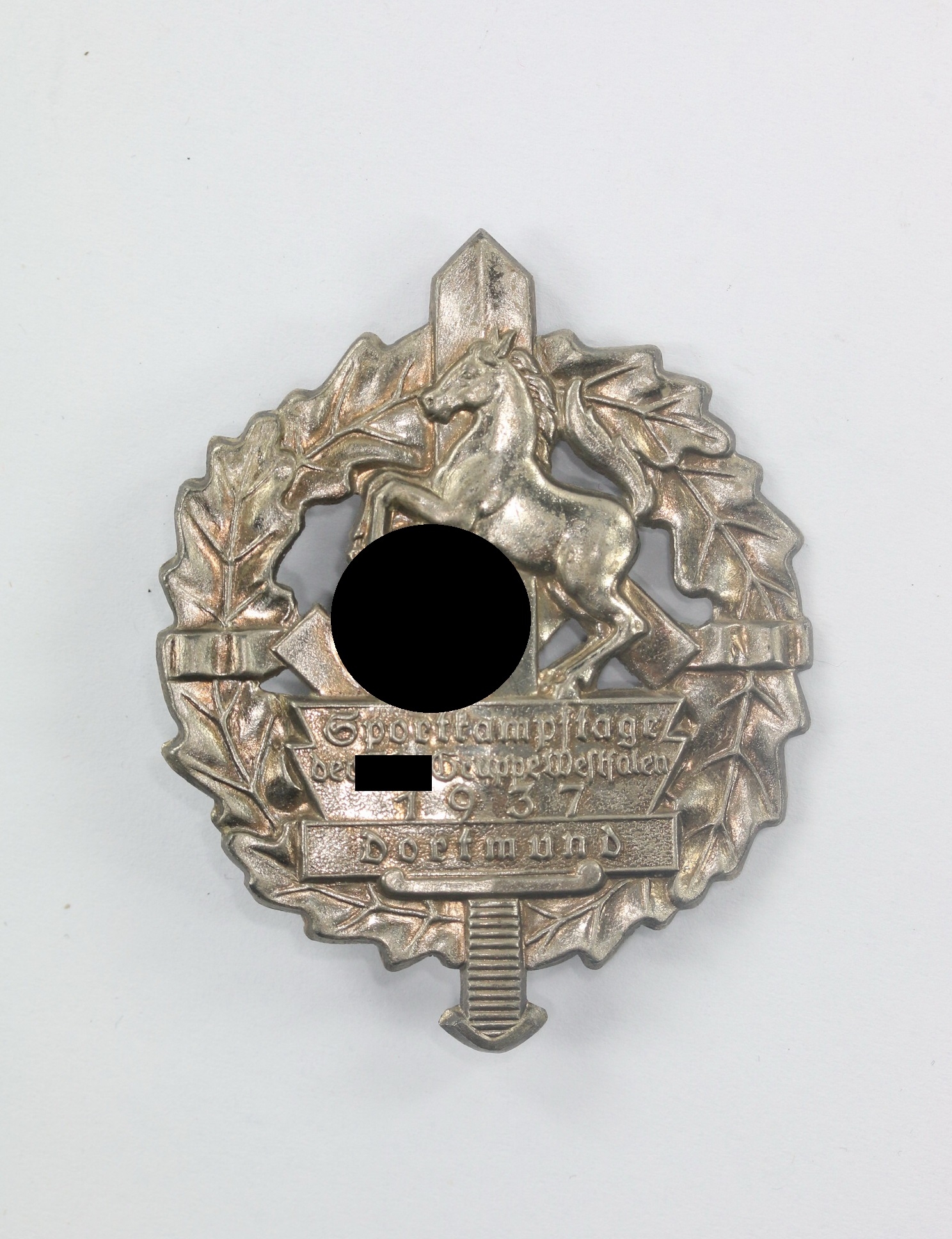 Abzeichen, "SA Sport Kampftage der SA Gruppe Westfalen 1937 Dortmund" – Bild 1