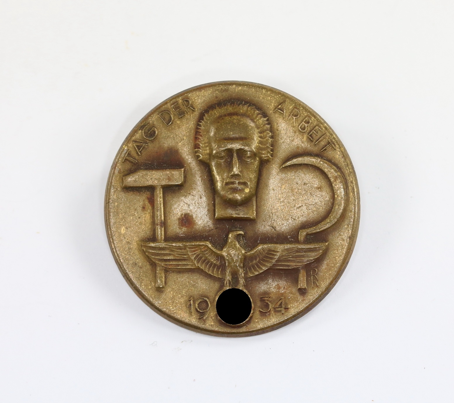 Day Badge, Tag der Arbeit 1934 – Bild 1