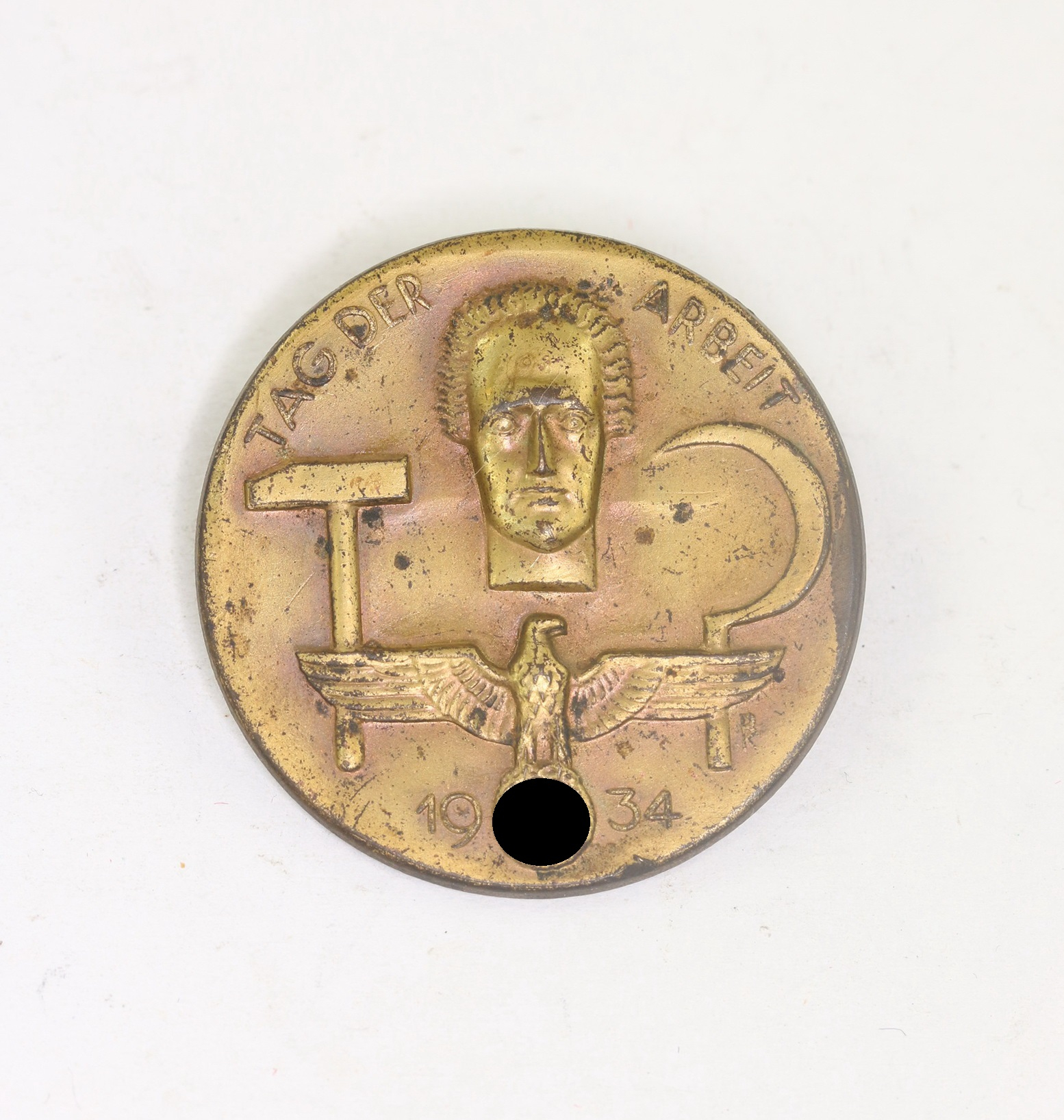 Day Badge, Tag der Arbeit 1934 – Bild 1