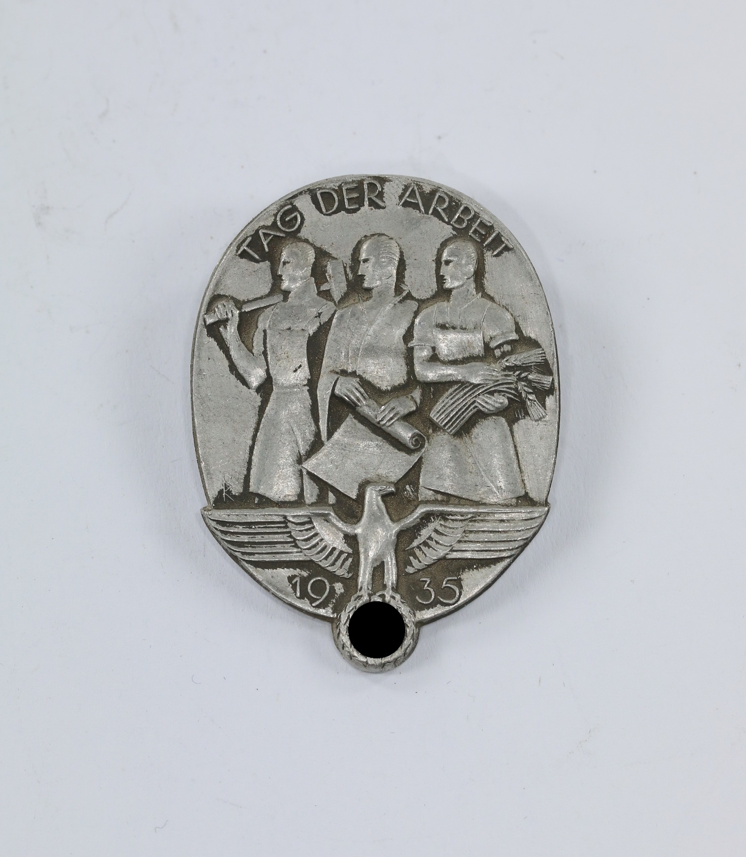 Day Badge, "Tag der Arbeit 1935" – Bild 1