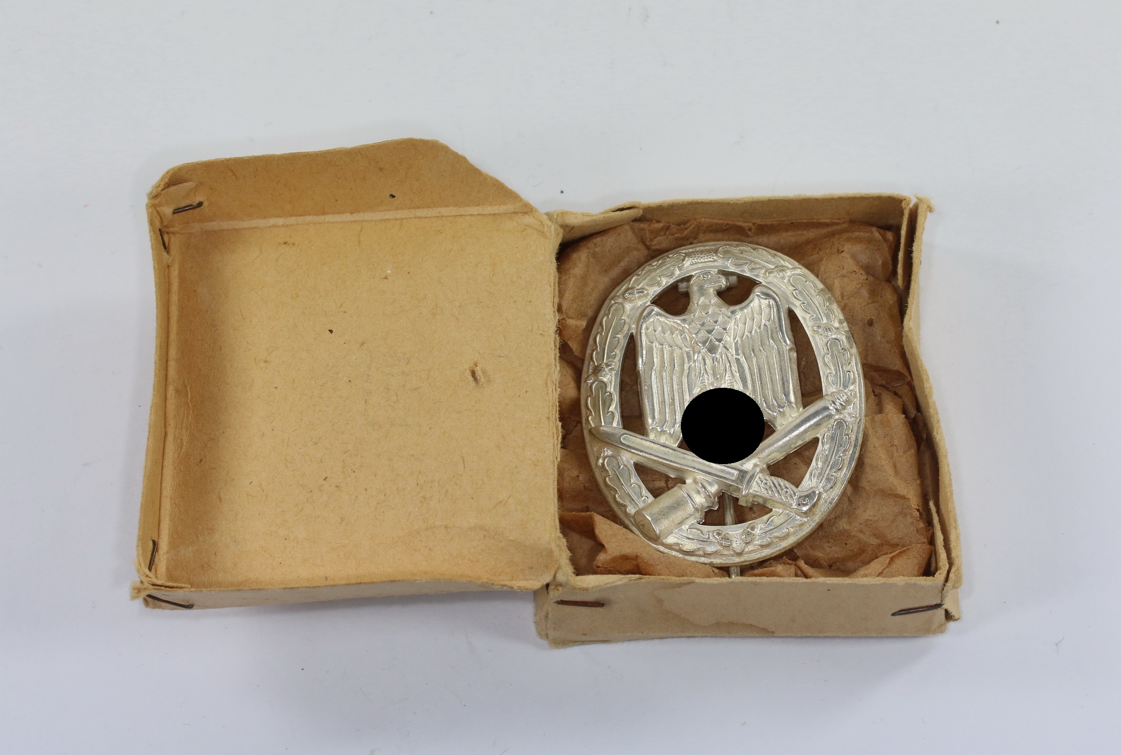 Boxed General Assault Badge. Type 1.18.1. – Bild 1