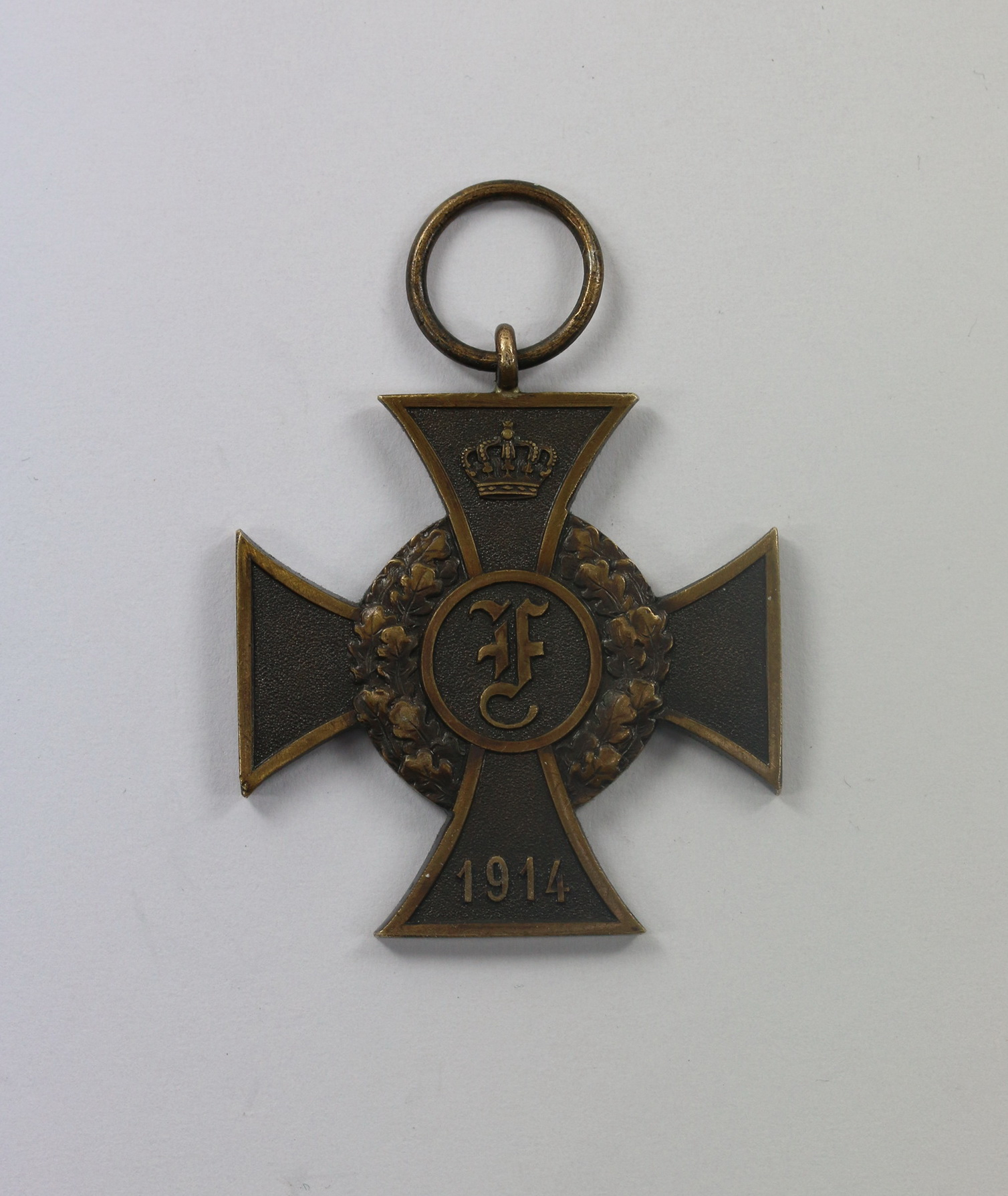 Anhalt, Friedrich-Cross 1914, Für verdienste im Kriege. – Bild 1