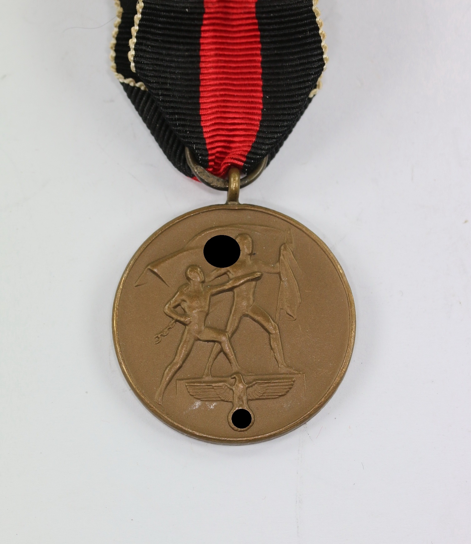 Annexation of Czechoslovakia Medal (1. Oktober 1938). – Bild 1